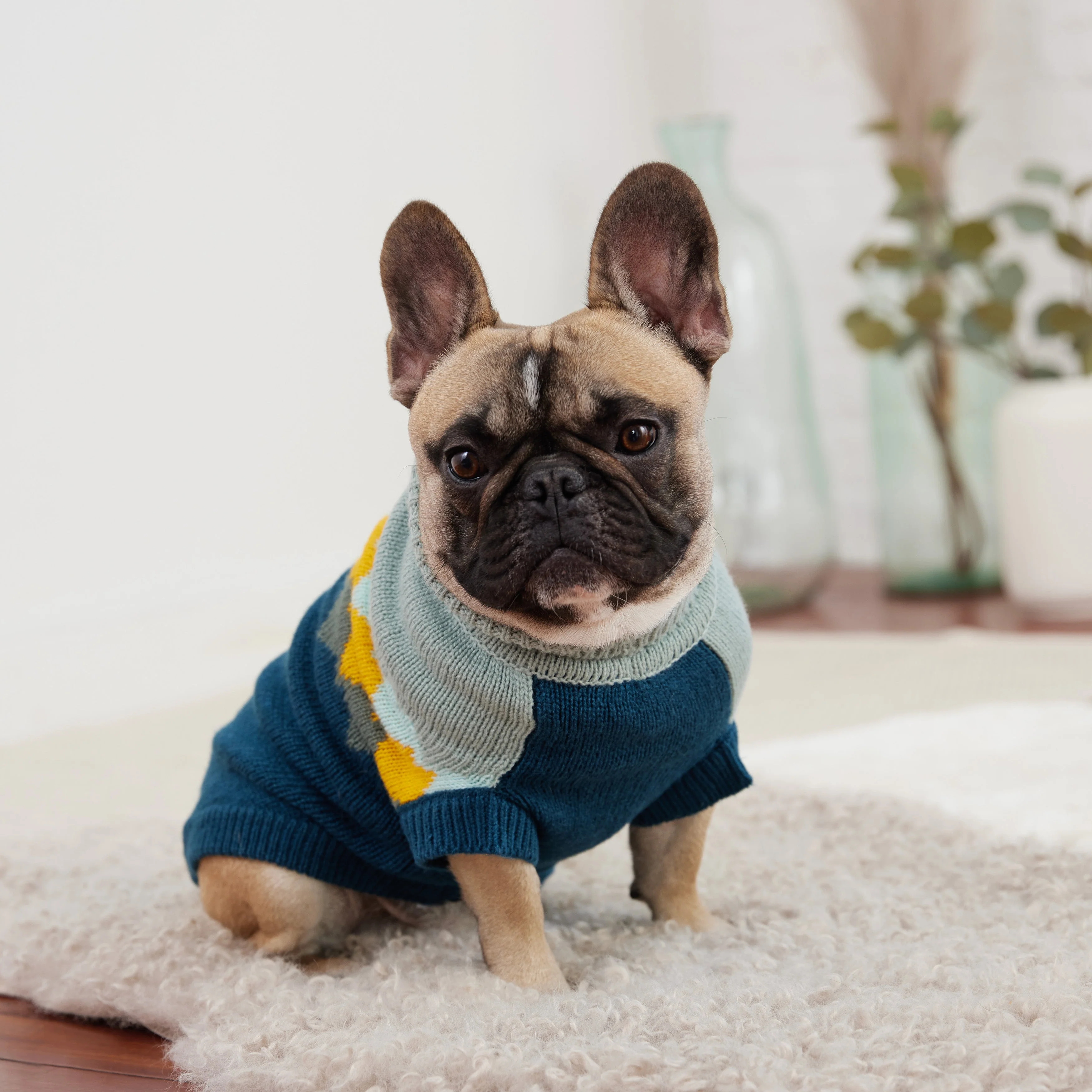 Fireside Sweater - Teal - Image 4