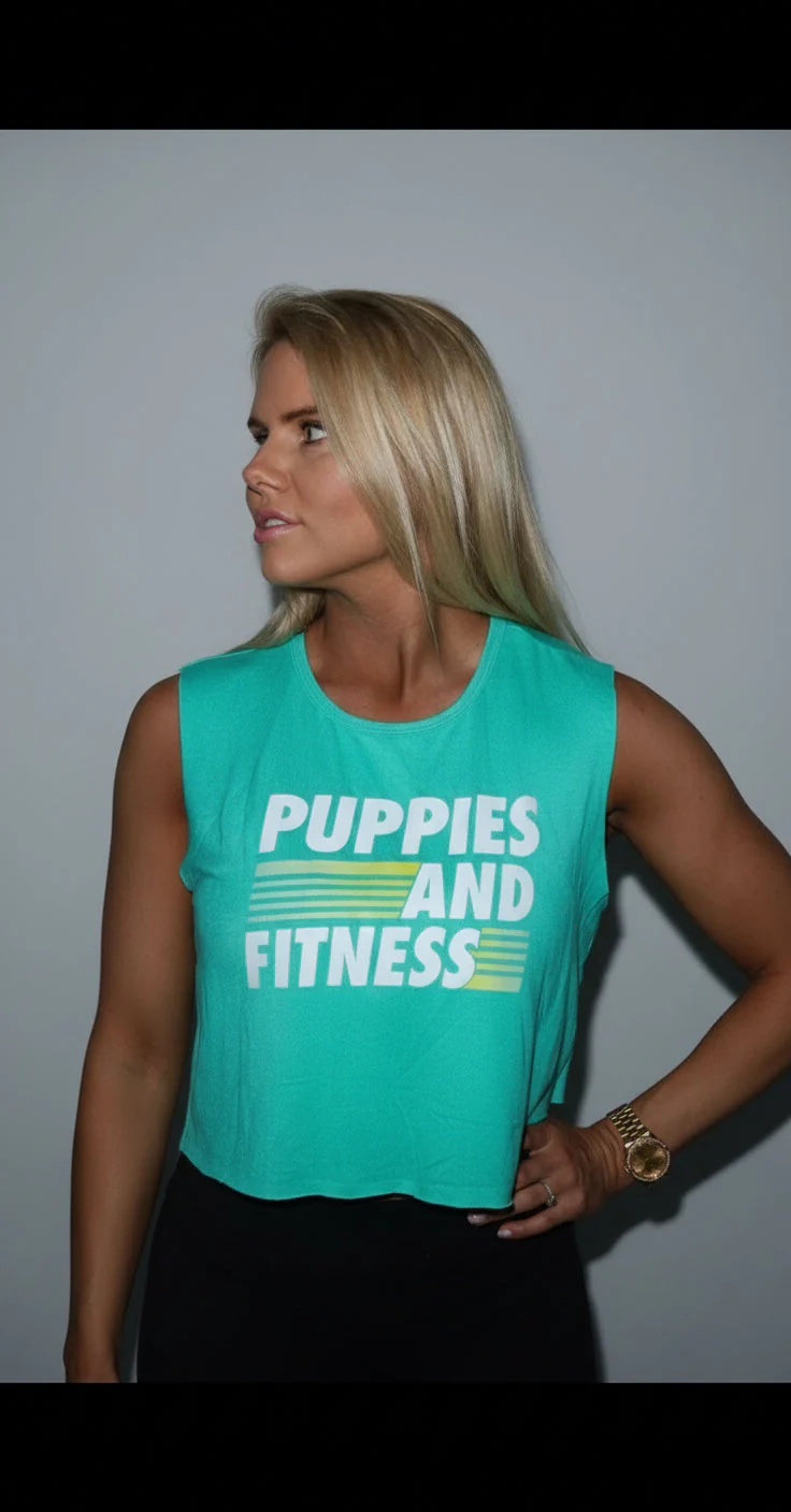 Fitness Club Logo | Crop Tank - Image 3