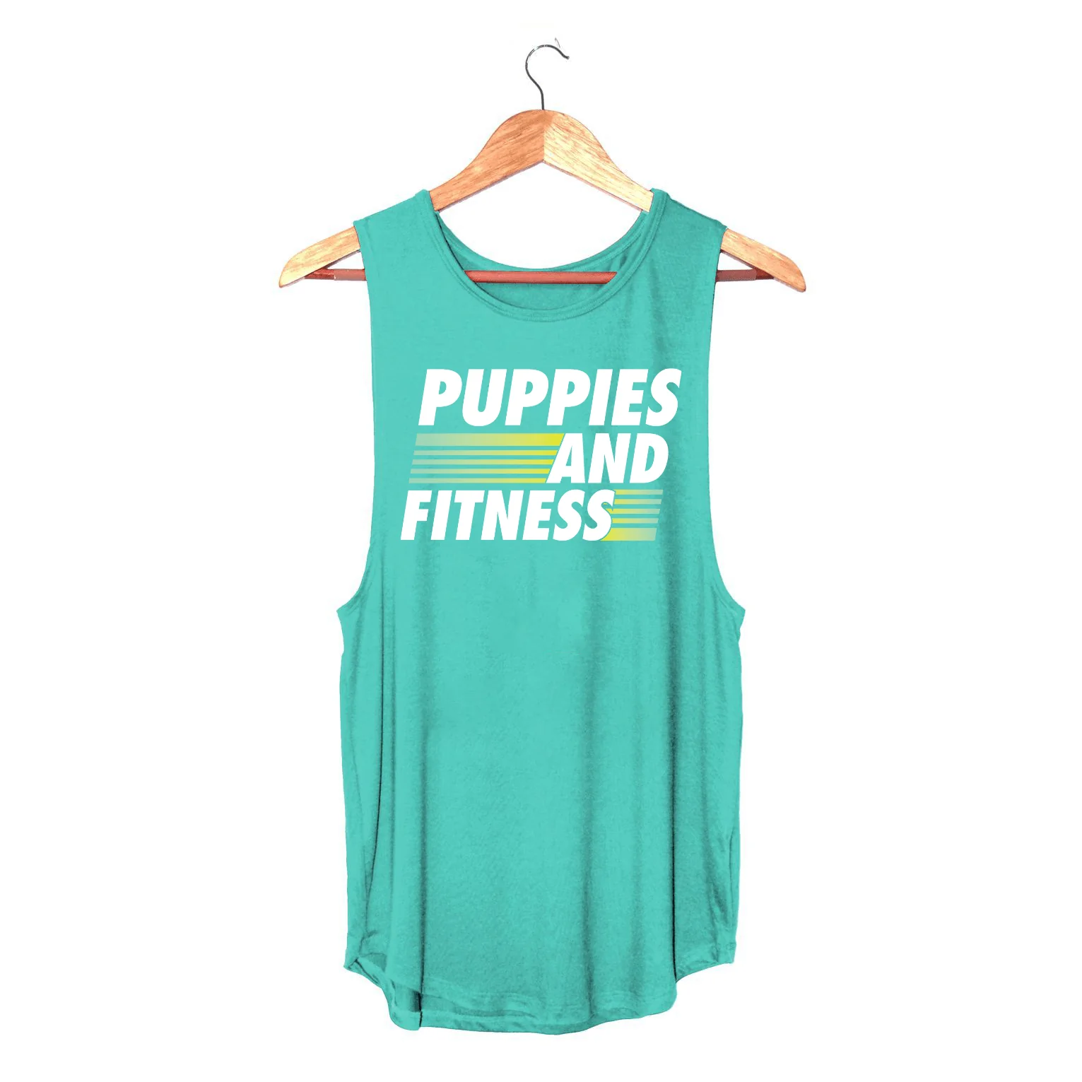 Fitness Club Logo | Women's Sleeveless Tank | Made in USA - Image 3