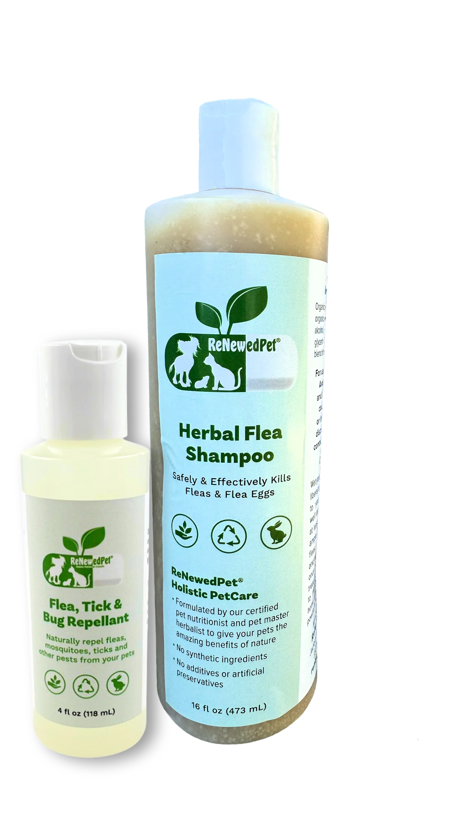 FLEA-X KIT: Flea Shampoo, Flea Tick Bug Repellent - Image 2