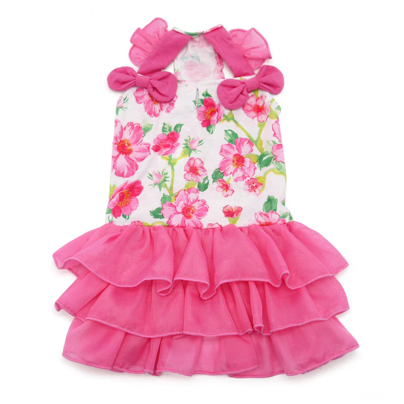 Floral Flounce Dress - Image 2