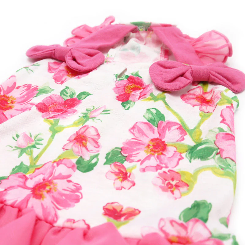 Floral Flounce Dress - Image 5