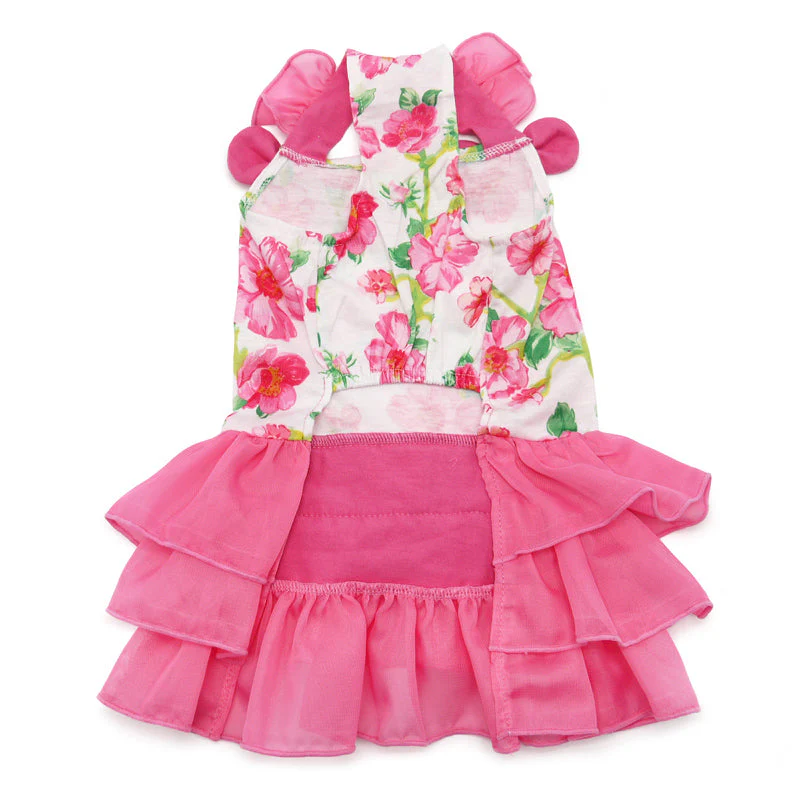 Floral Flounce Dress - Image 6