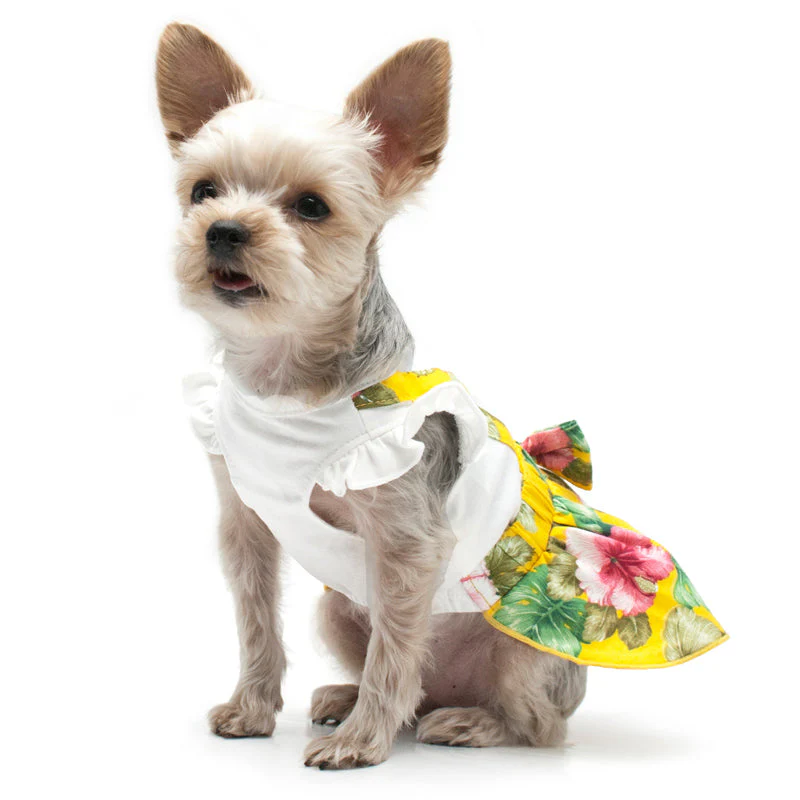 Floral Suspender Dress - Image 3
