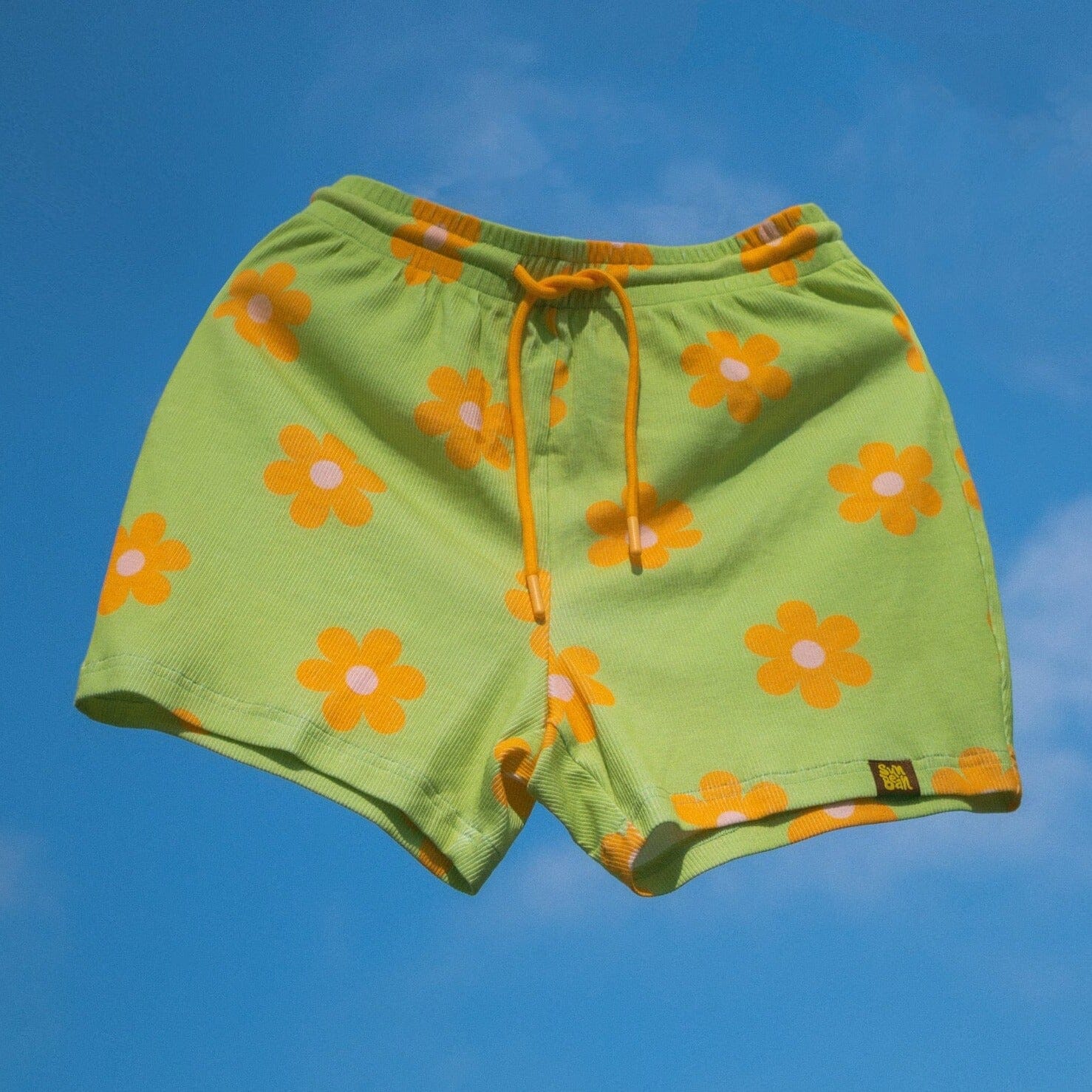 Flower Power Human Shorts - Image 2