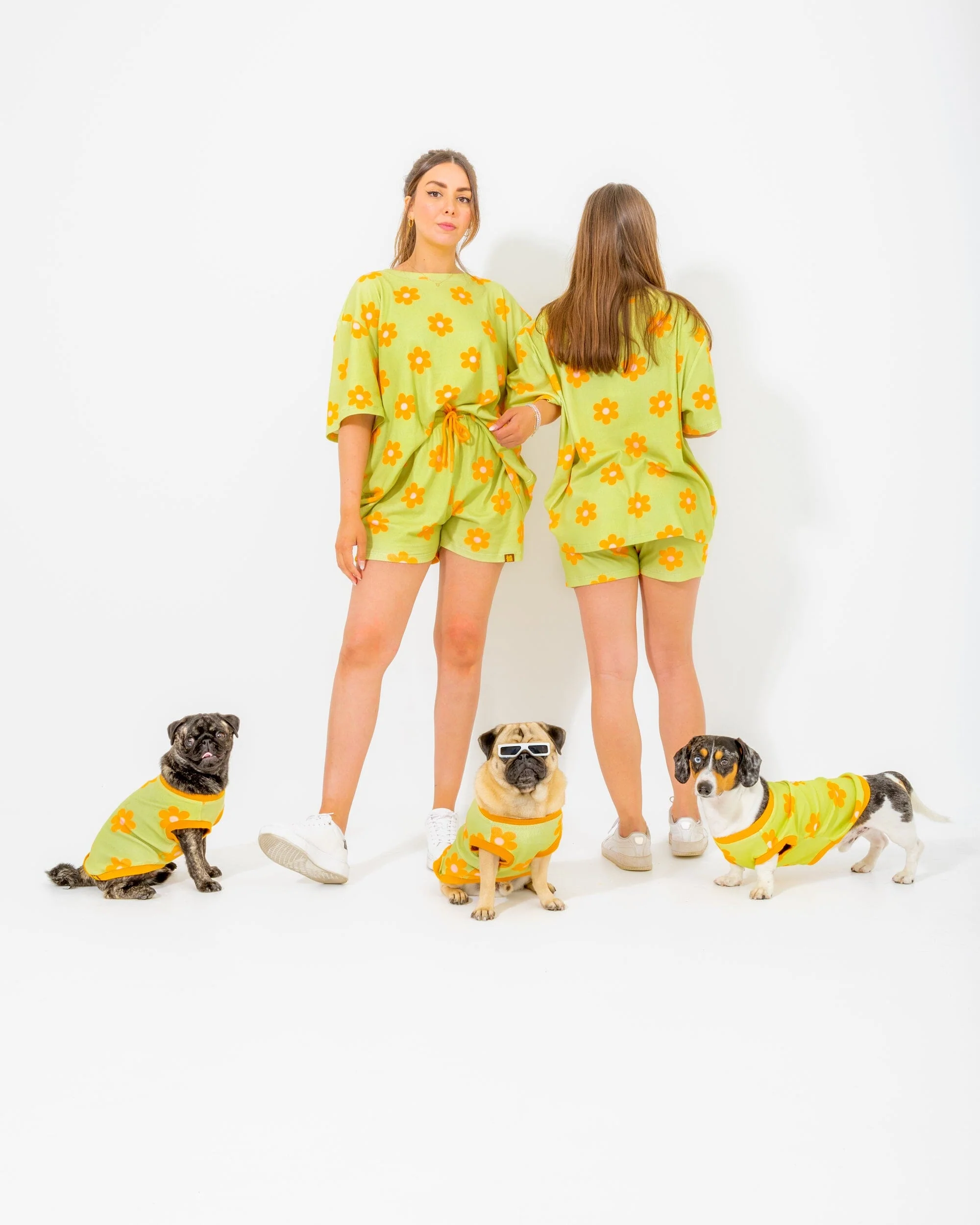 Flower Power Human Shorts - Image 5