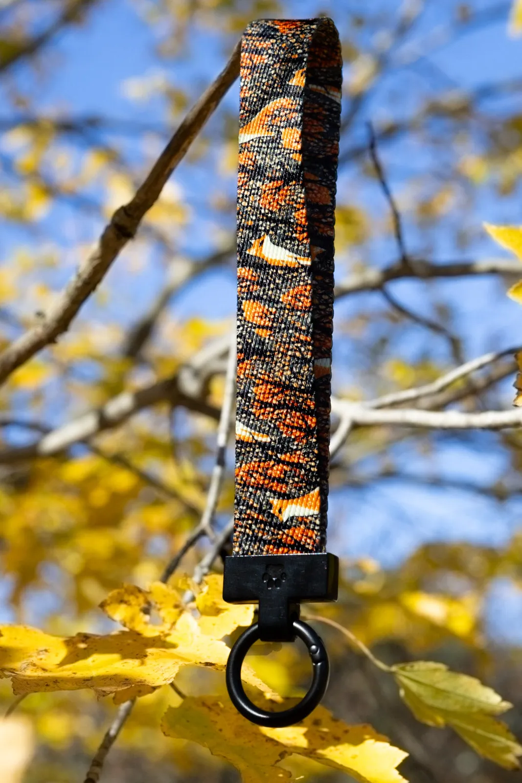 Foxes in Fall Dog Bandana & Matching Keychain - Image 4