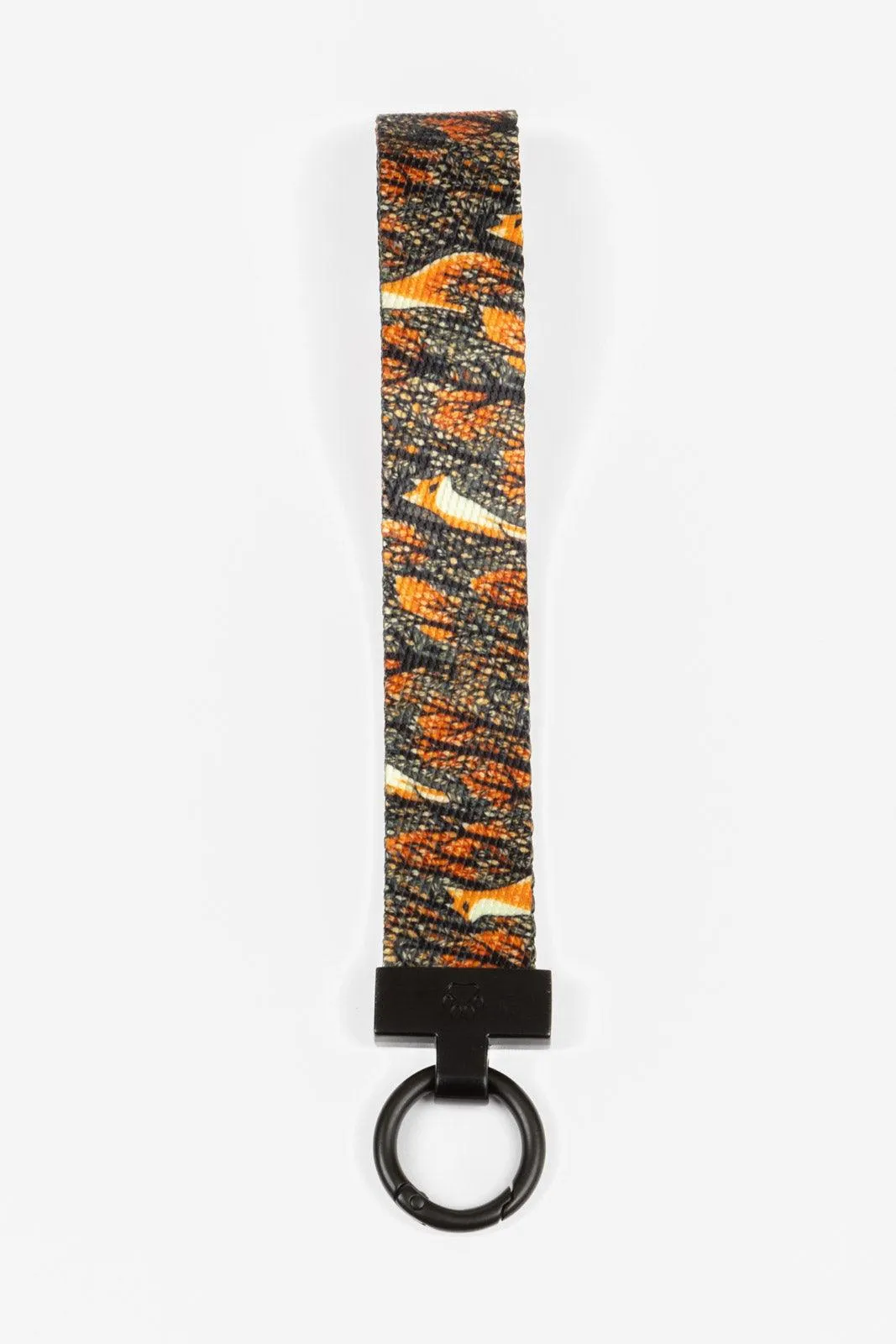 Foxes in Fall Wristlet Keychain - Image 4