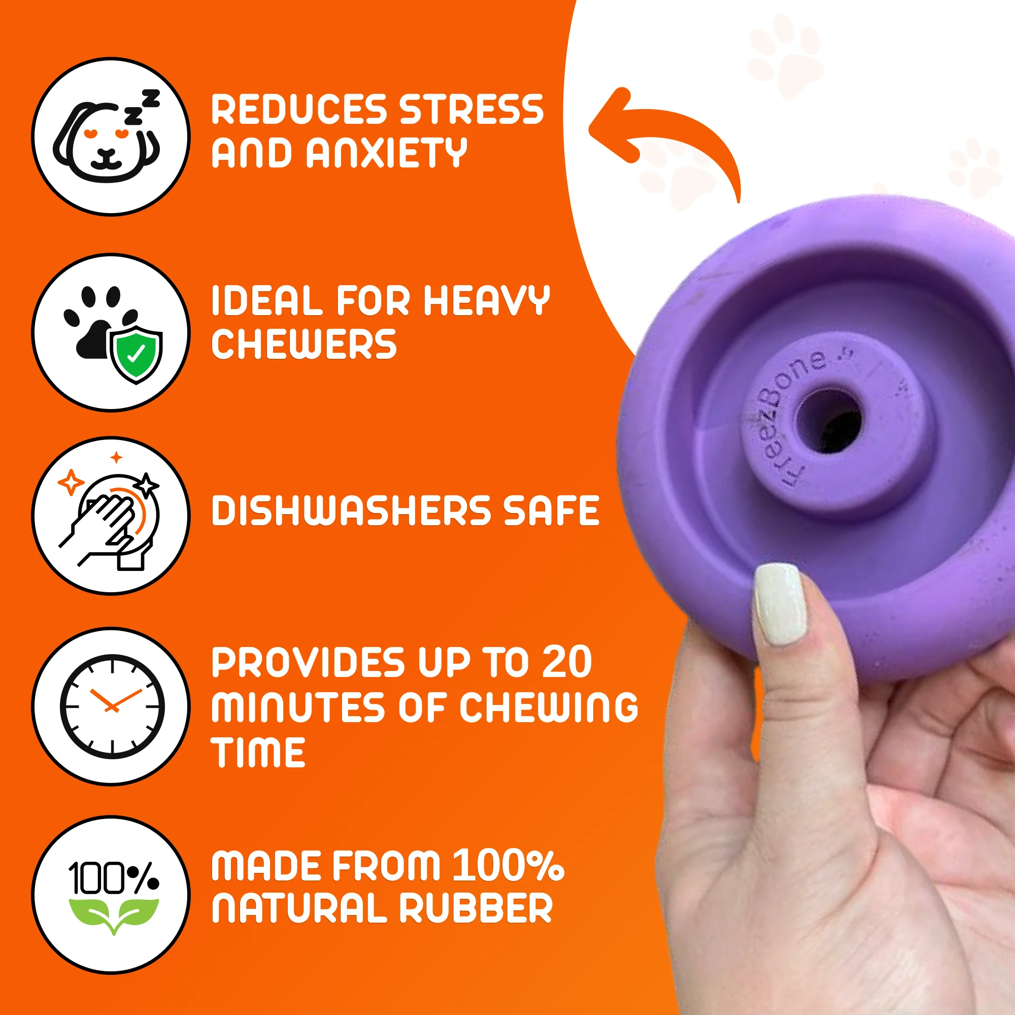 Freez Doughnut - Super Durable Treat Toy - Image 12