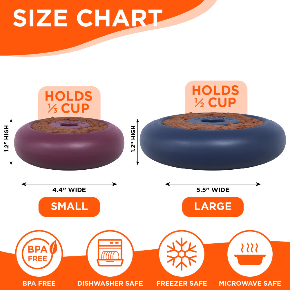 Freez Doughnut - Super Durable Treat Toy - Image 4