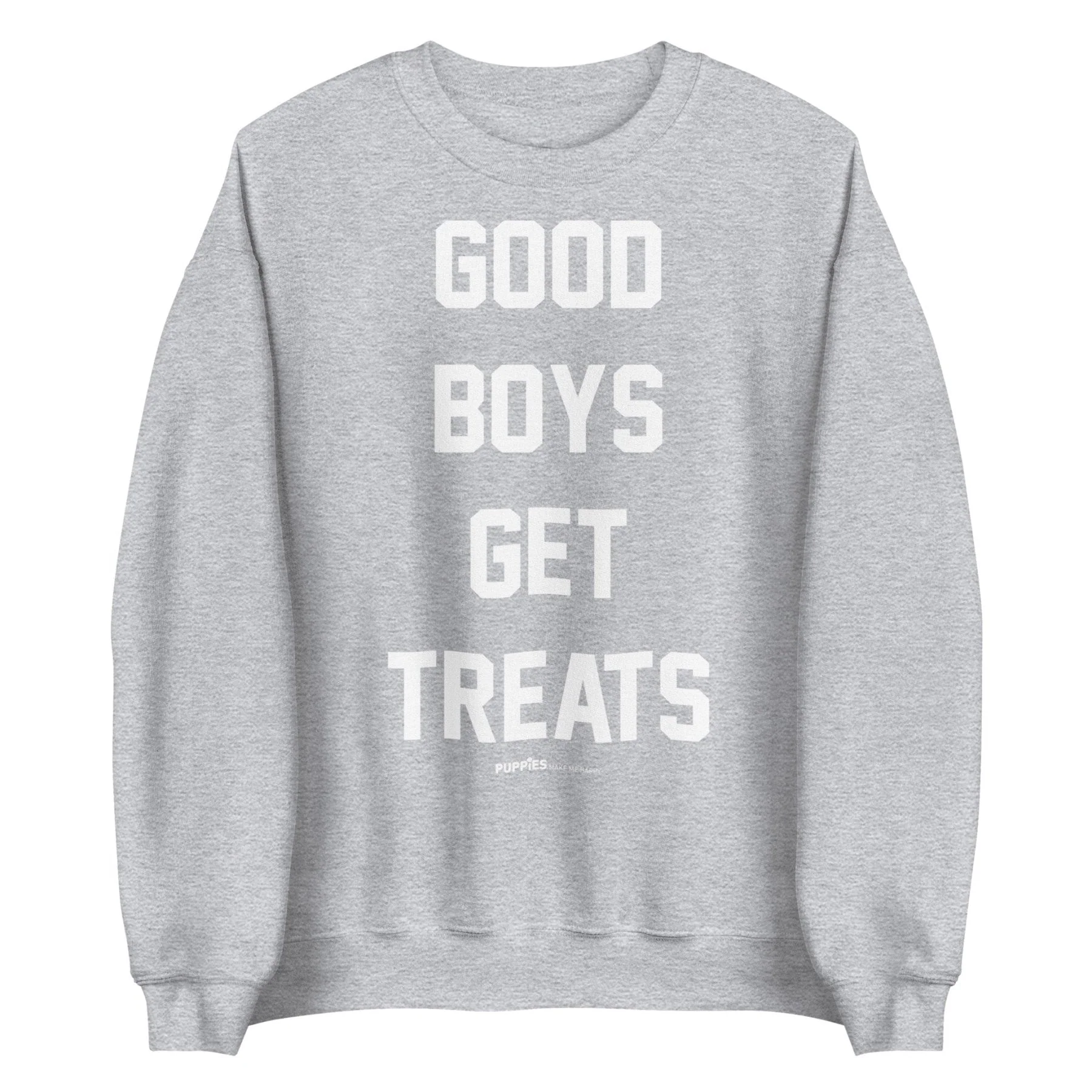 Good Boys Get Treats Uni-Sex Crewneck Sweatshirt | Ultra-Soft Best Gift for Dog Lovers - Image 10