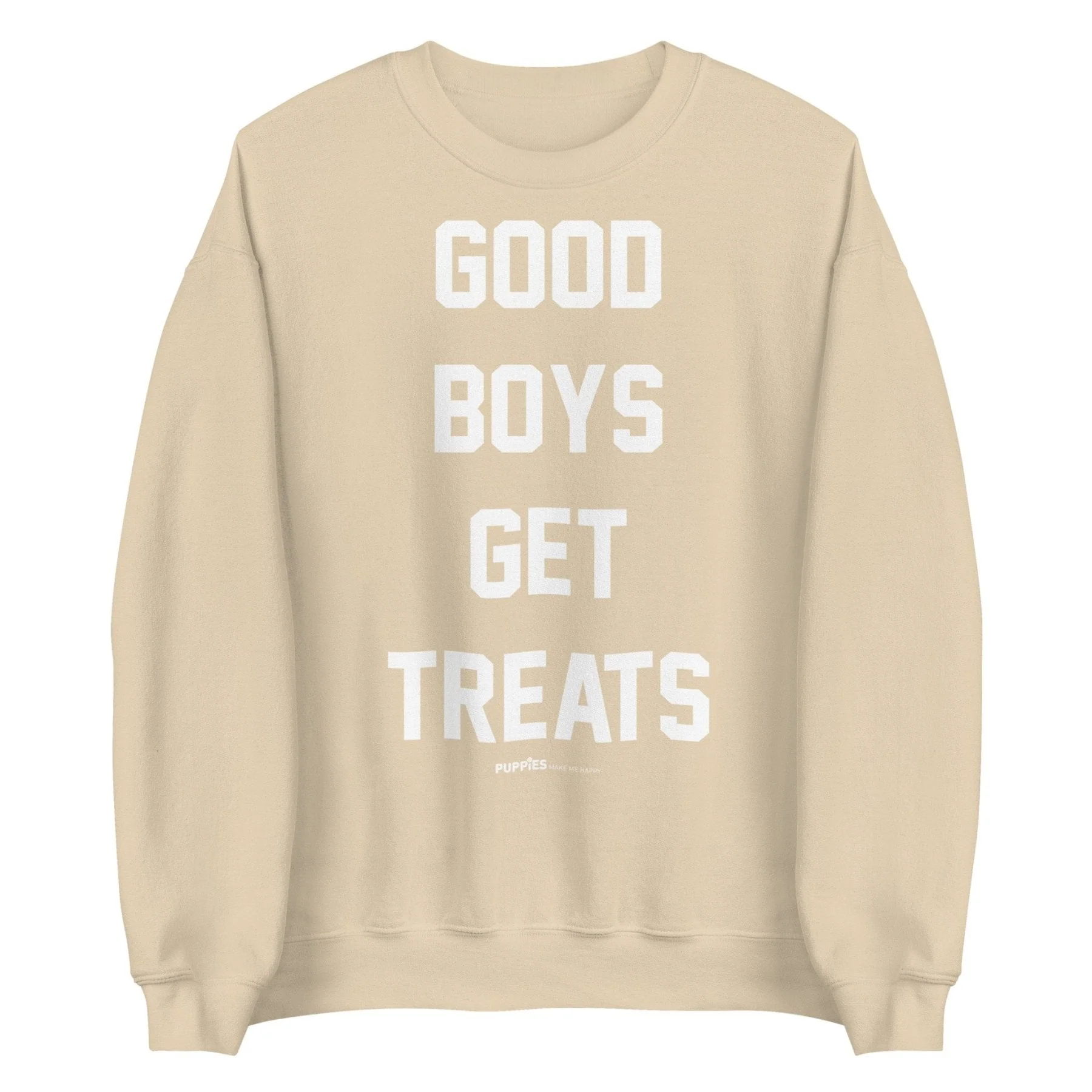 Good Boys Get Treats Uni-Sex Crewneck Sweatshirt | Ultra-Soft Best Gift for Dog Lovers - Image 3
