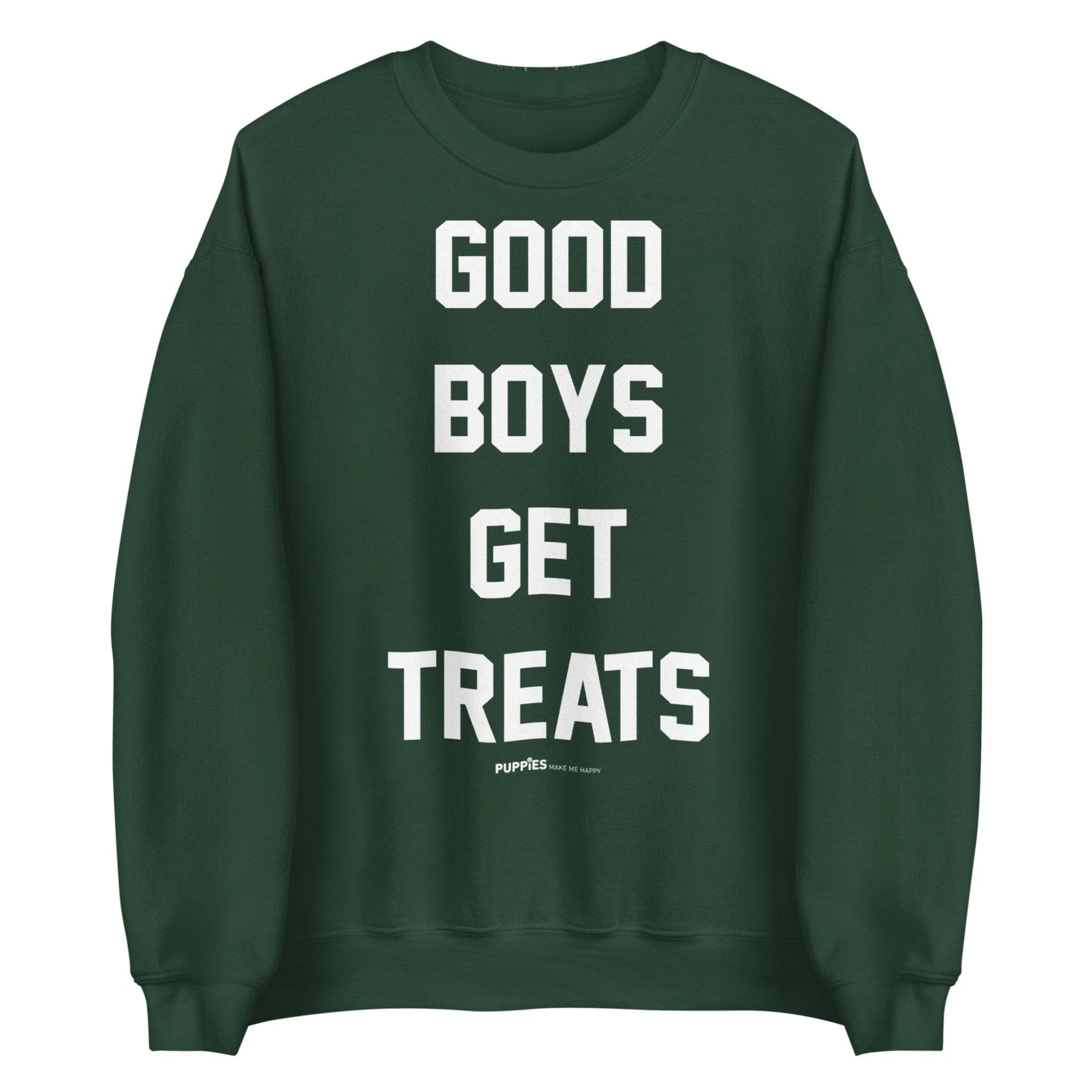 Good Boys Get Treats Uni-Sex Crewneck Sweatshirt | Ultra-Soft Best Gift for Dog Lovers - Image 4