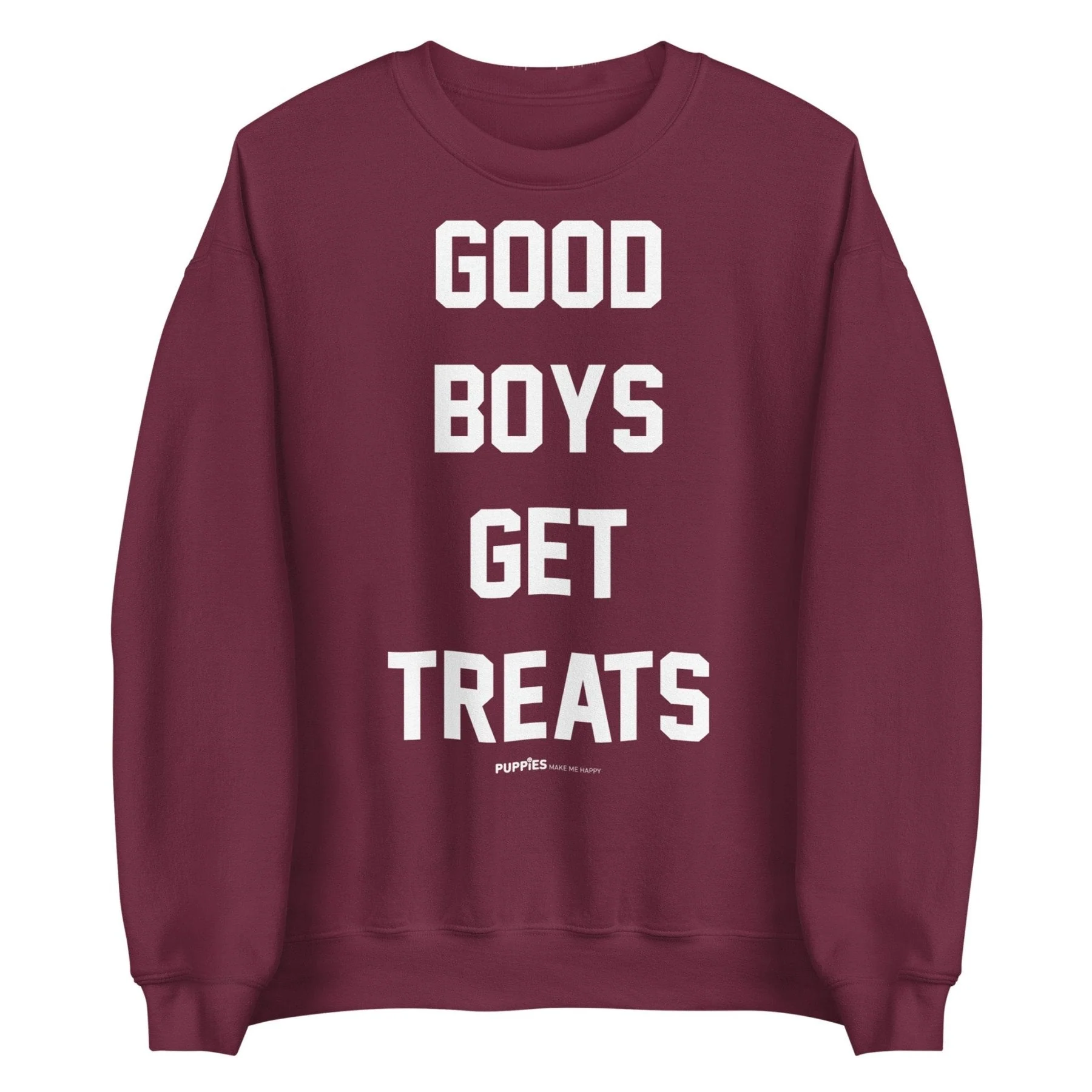 Good Boys Get Treats Uni-Sex Crewneck Sweatshirt | Ultra-Soft Best Gift for Dog Lovers - Image 7