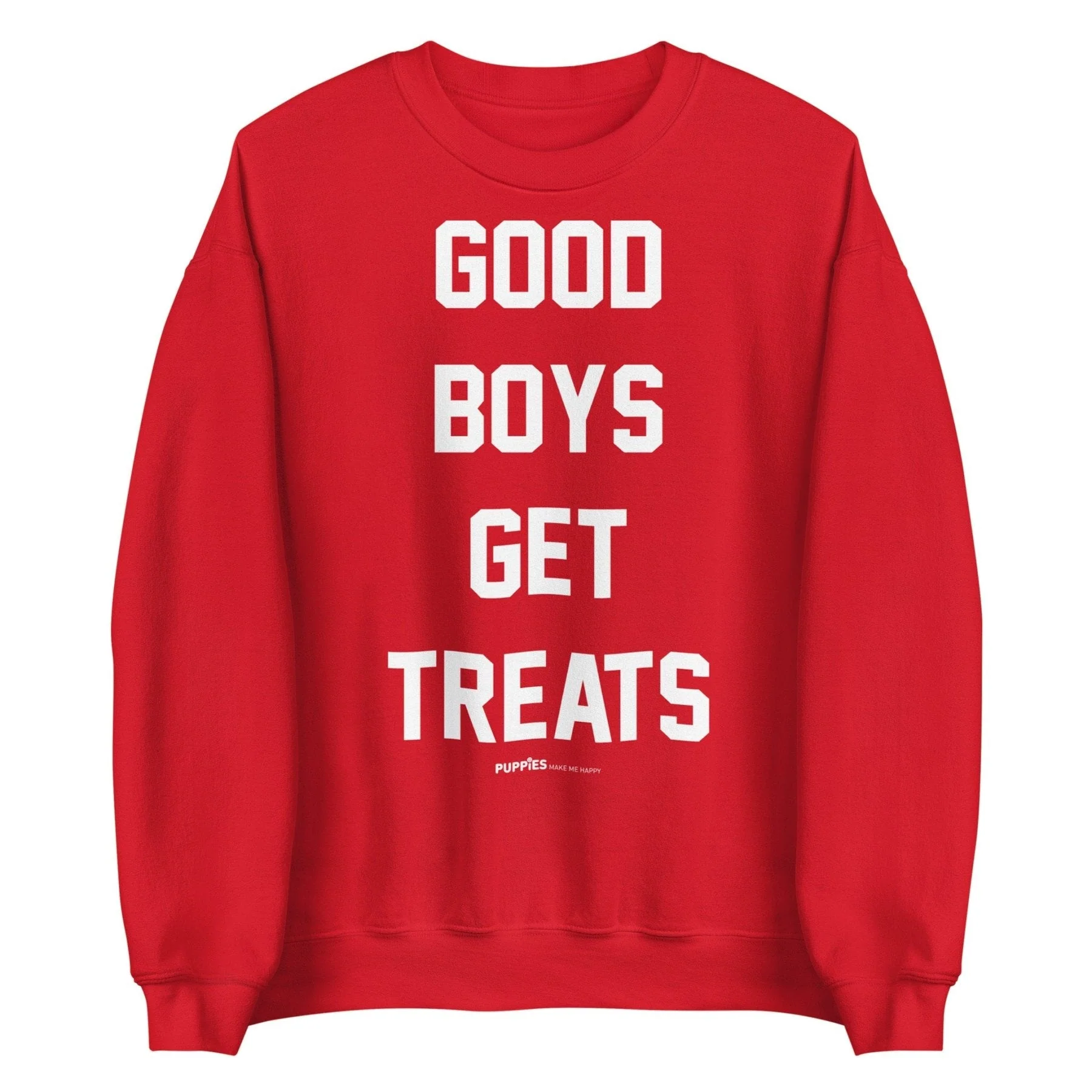 Good Boys Get Treats Uni-Sex Crewneck Sweatshirt | Ultra-Soft Best Gift for Dog Lovers - Image 8