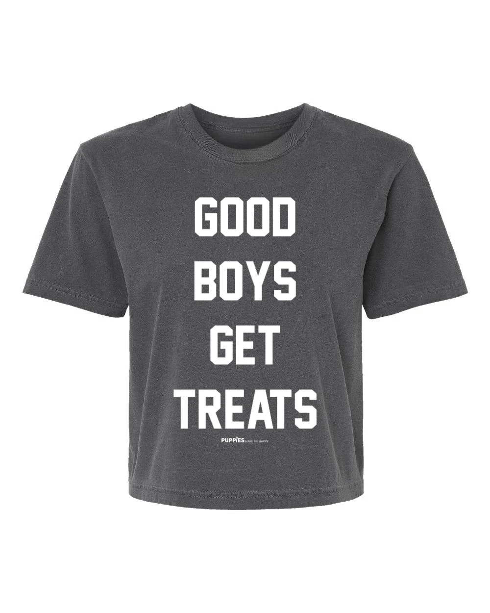 Good Boys Get Treats Crop Top | Gift for Dog Lovers & Pup Owners - Image 2