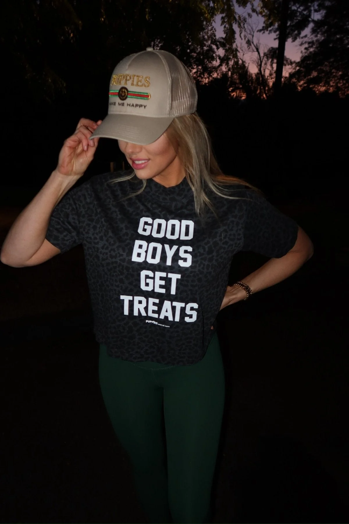 Good Boys Get Treats Crop Top | Gift for Dog Lovers & Pup Owners - Image 3