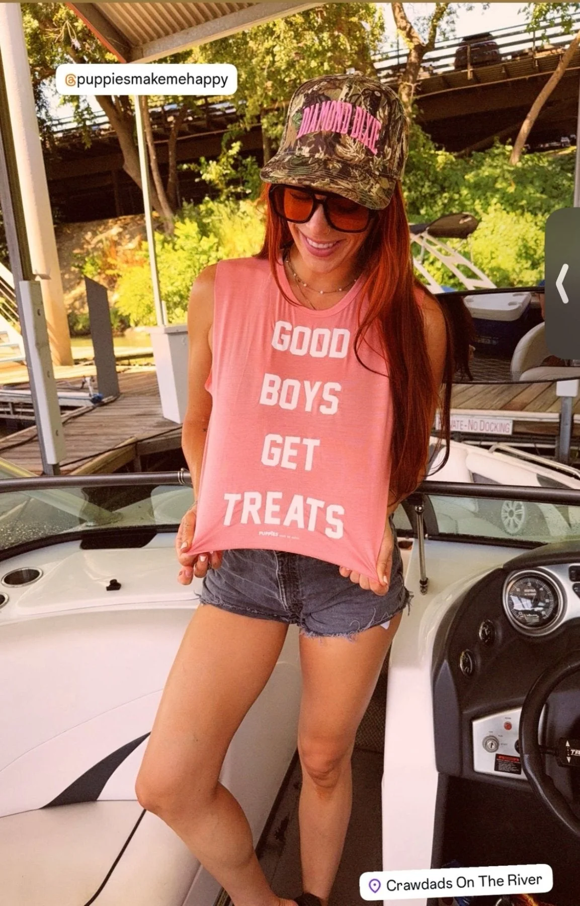 Good Boys Get Treats Crop Tank | Gift for Dog Moms | Made in USA - Image 15