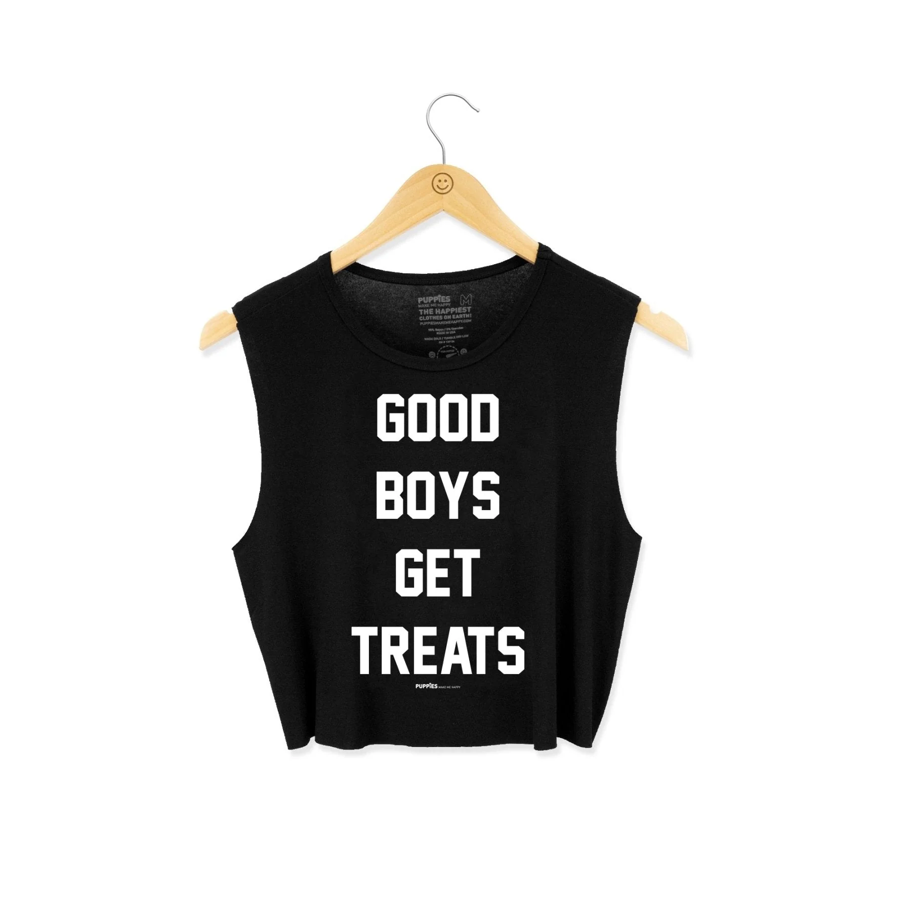 Good Boys Get Treats Crop Tank | Gift for Dog Moms | Made in USA - Image 18