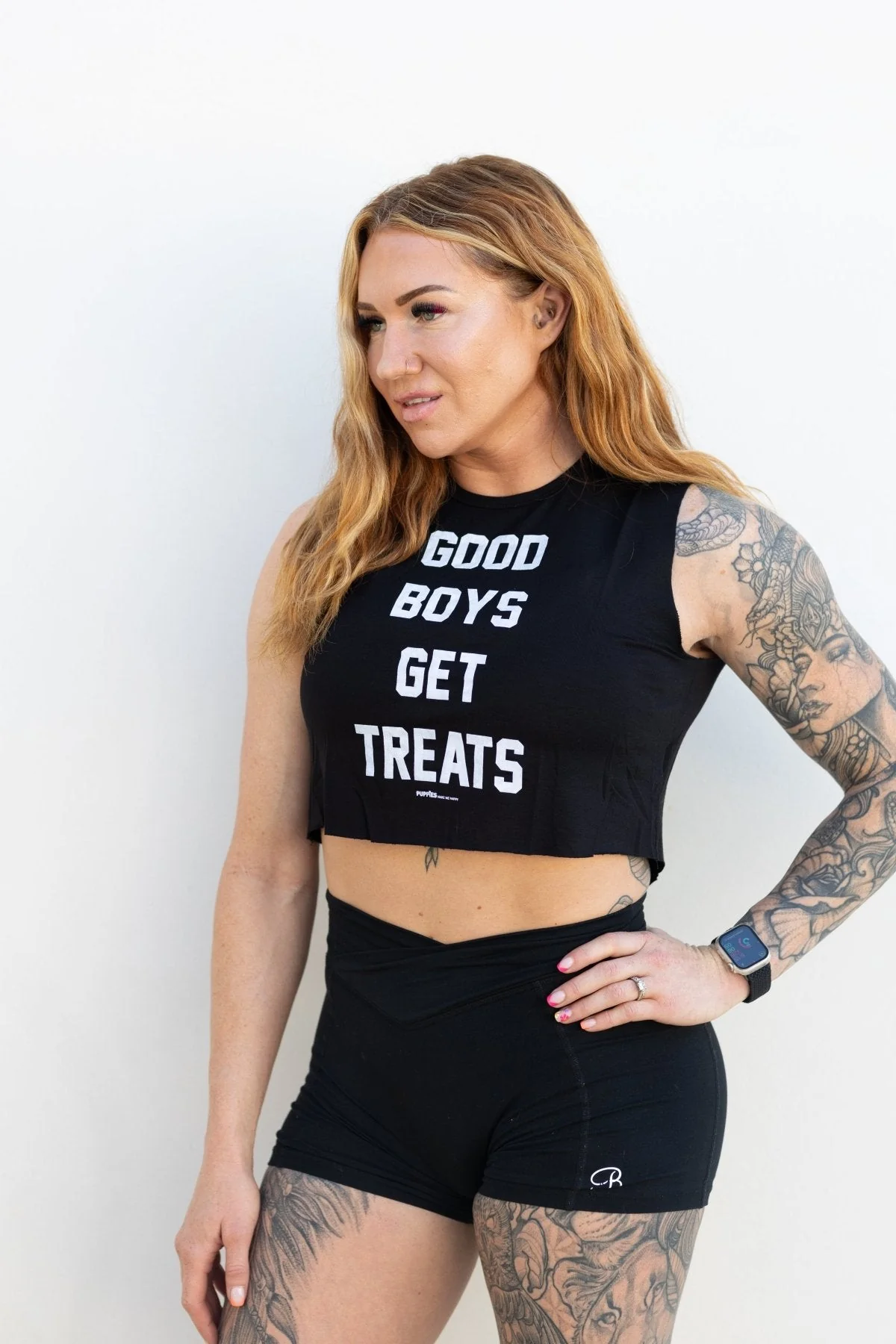 Good Boys Get Treats Crop Tank | Gift for Dog Moms | Made in USA - Image 21
