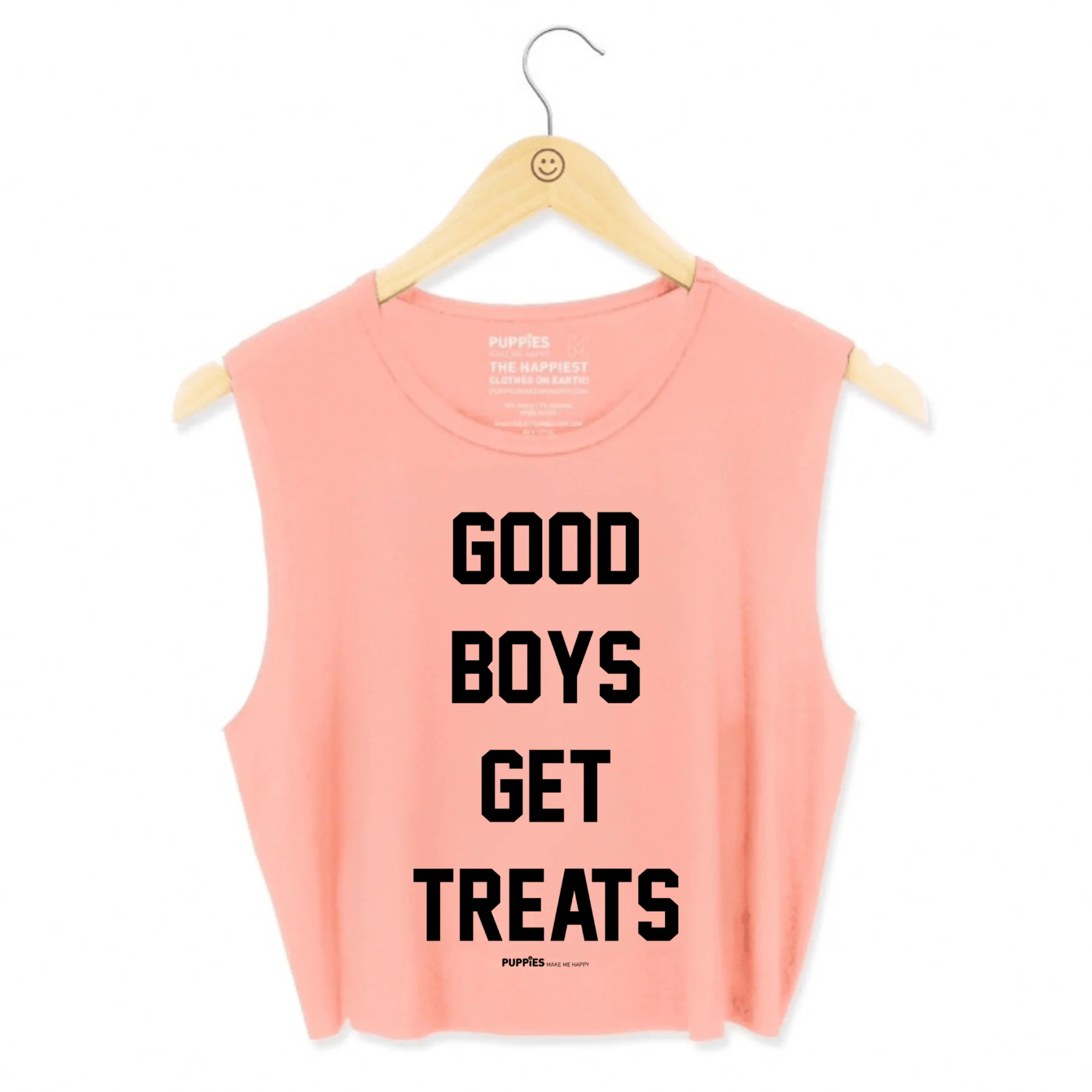 Good Boys Get Treats Crop Tank | Gift for Dog Moms | Made in USA - Image 25