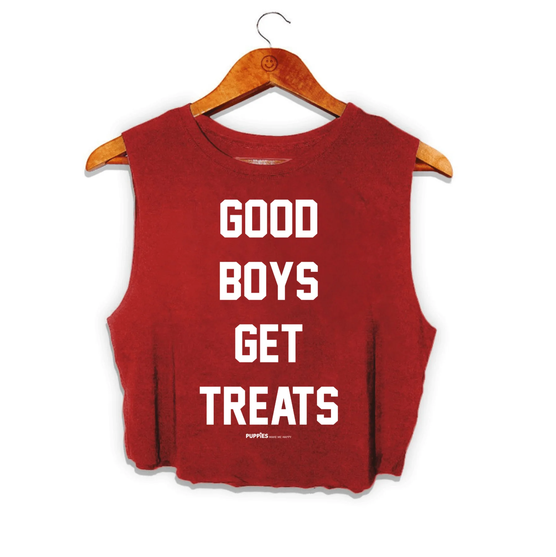 Good Boys Get Treats Crop Tank | Gift for Dog Moms | Made in USA - Image 3