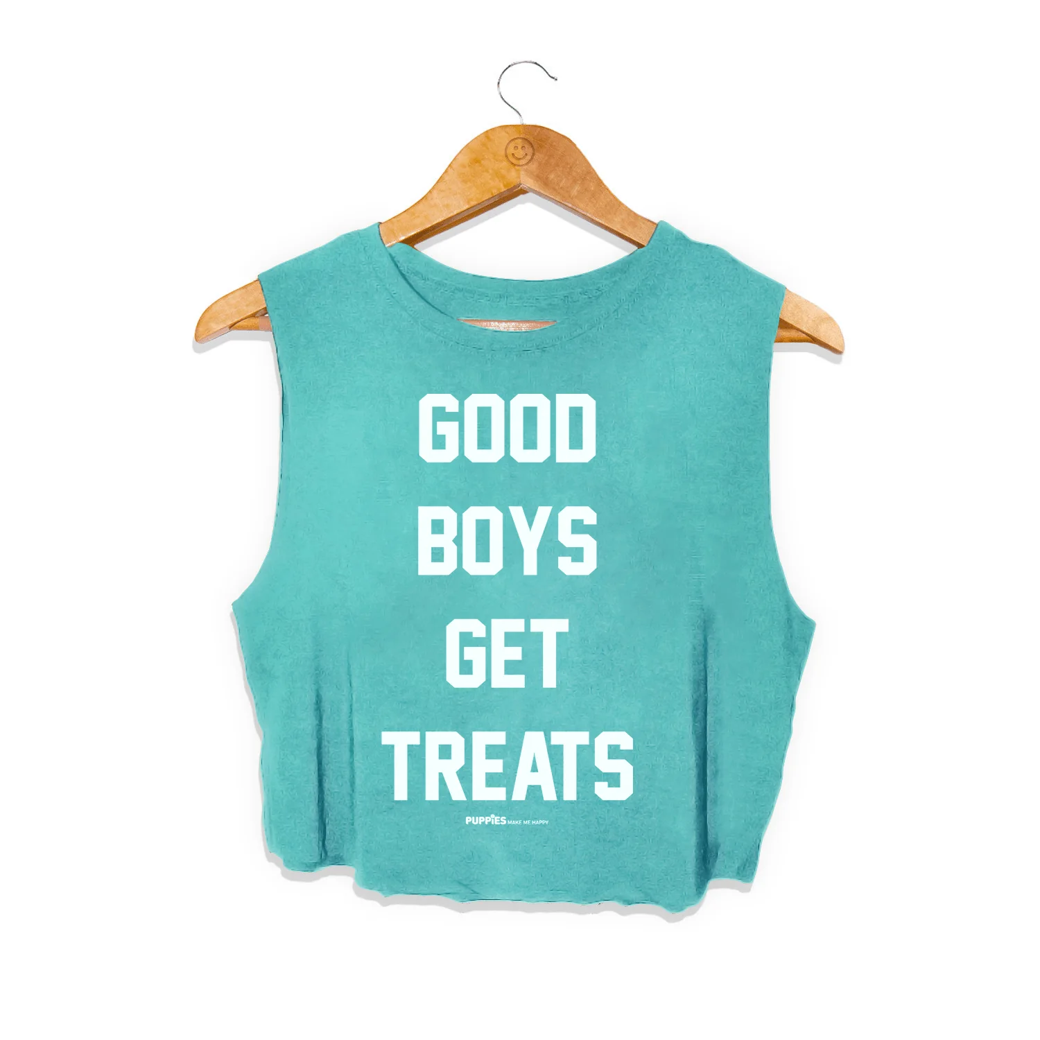 Good Boys Get Treats Crop Tank | Gift for Dog Moms | Made in USA - Image 8