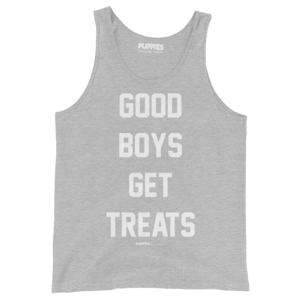 Good Boys Get Treats | Gift for Dog Dad | Uni-Sex Tank Top - Image 6