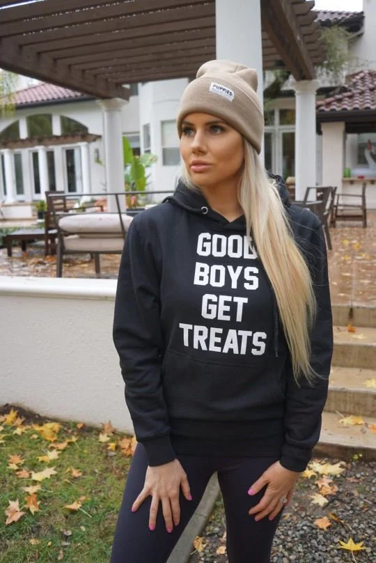 Good Boys Get Treats | Hooded Sweatshirt | Gift for Dog Owners - Image 2