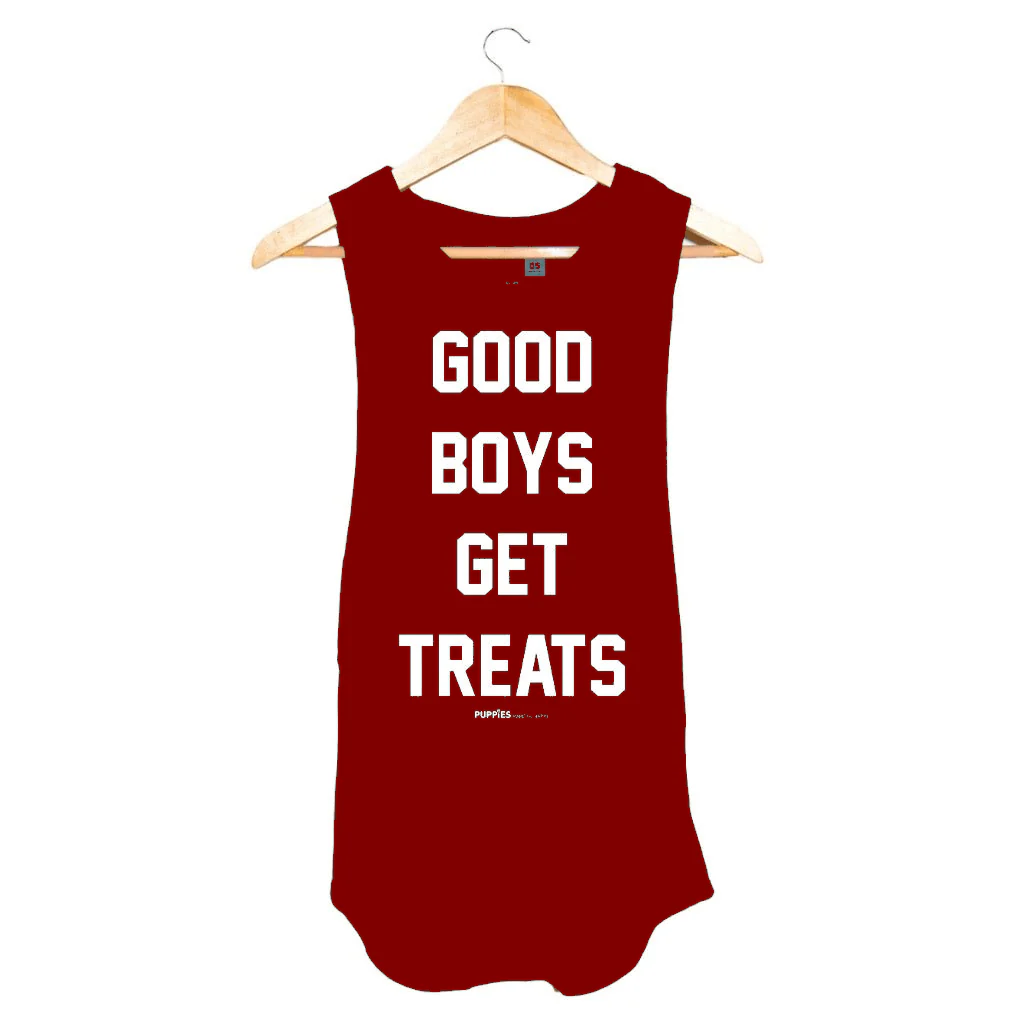 Good Boys Get Treats Women's Tank Top | Gift for Dog Moms | Made in USA - Image 2