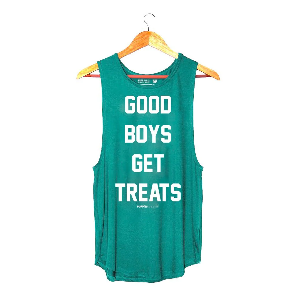 Good Boys Get Treats Women's Tank Top | Gift for Dog Moms | Made in USA - Image 4