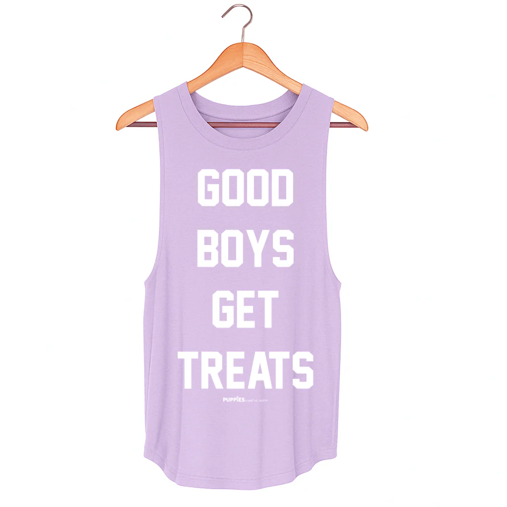 Good Boys Get Treats Women's Tank Top | Gift for Dog Moms | Made in USA - Image 5