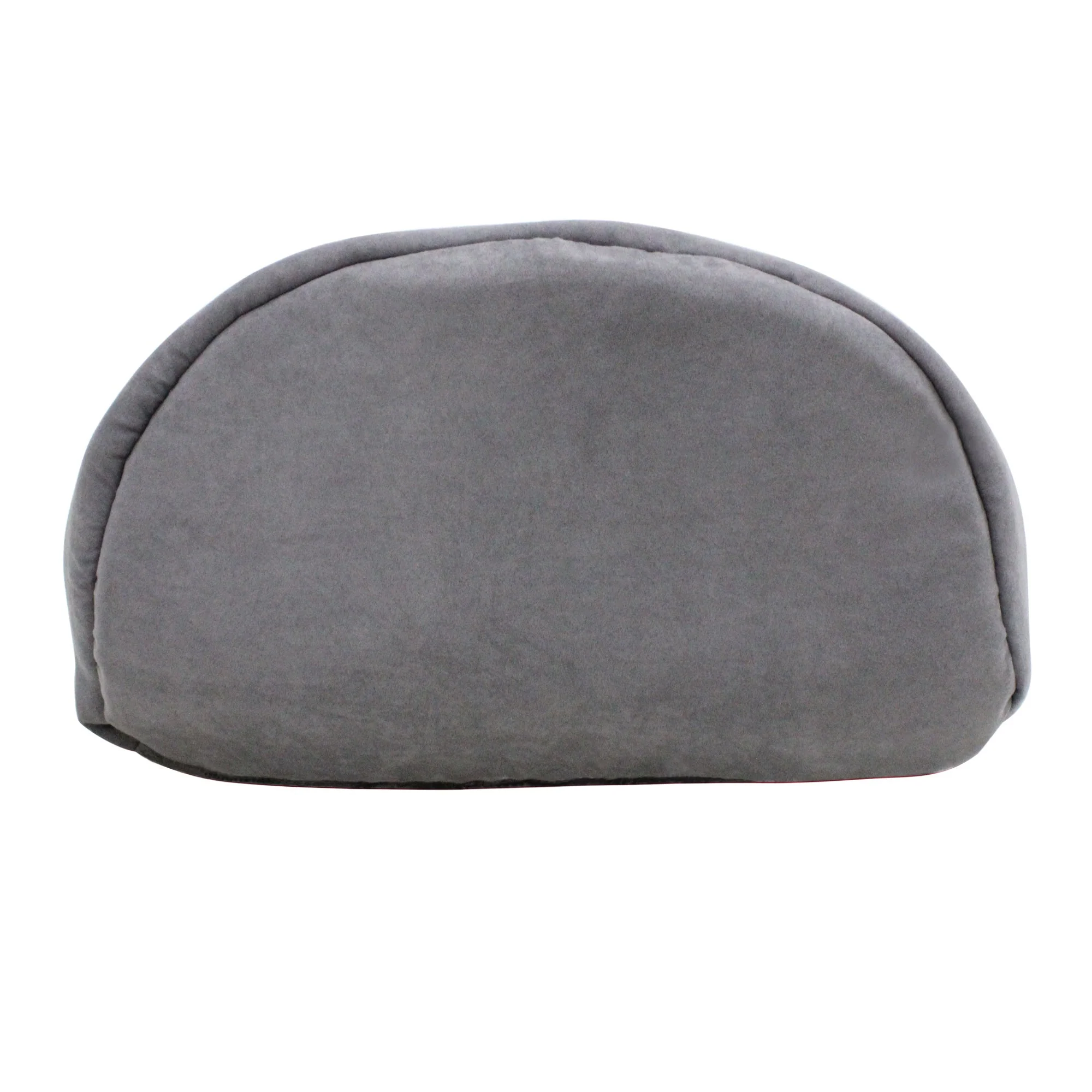 GOOPAWS 4 in 1 Self Warming Burrow Small Pet Hideway Cat Cave, Gray - Image 4