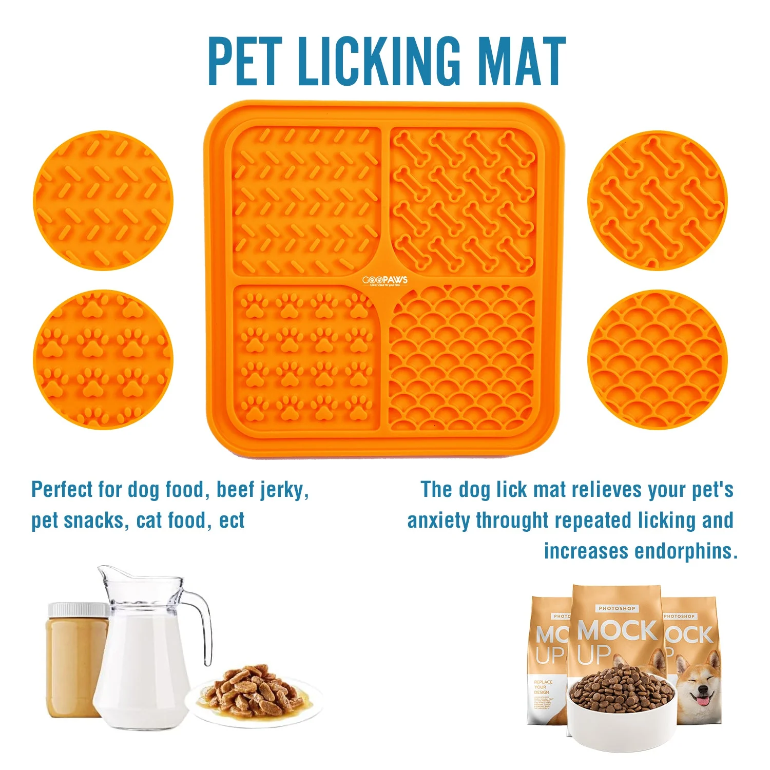 GOOPAWS Lick Mat 3 Pack - Image 2