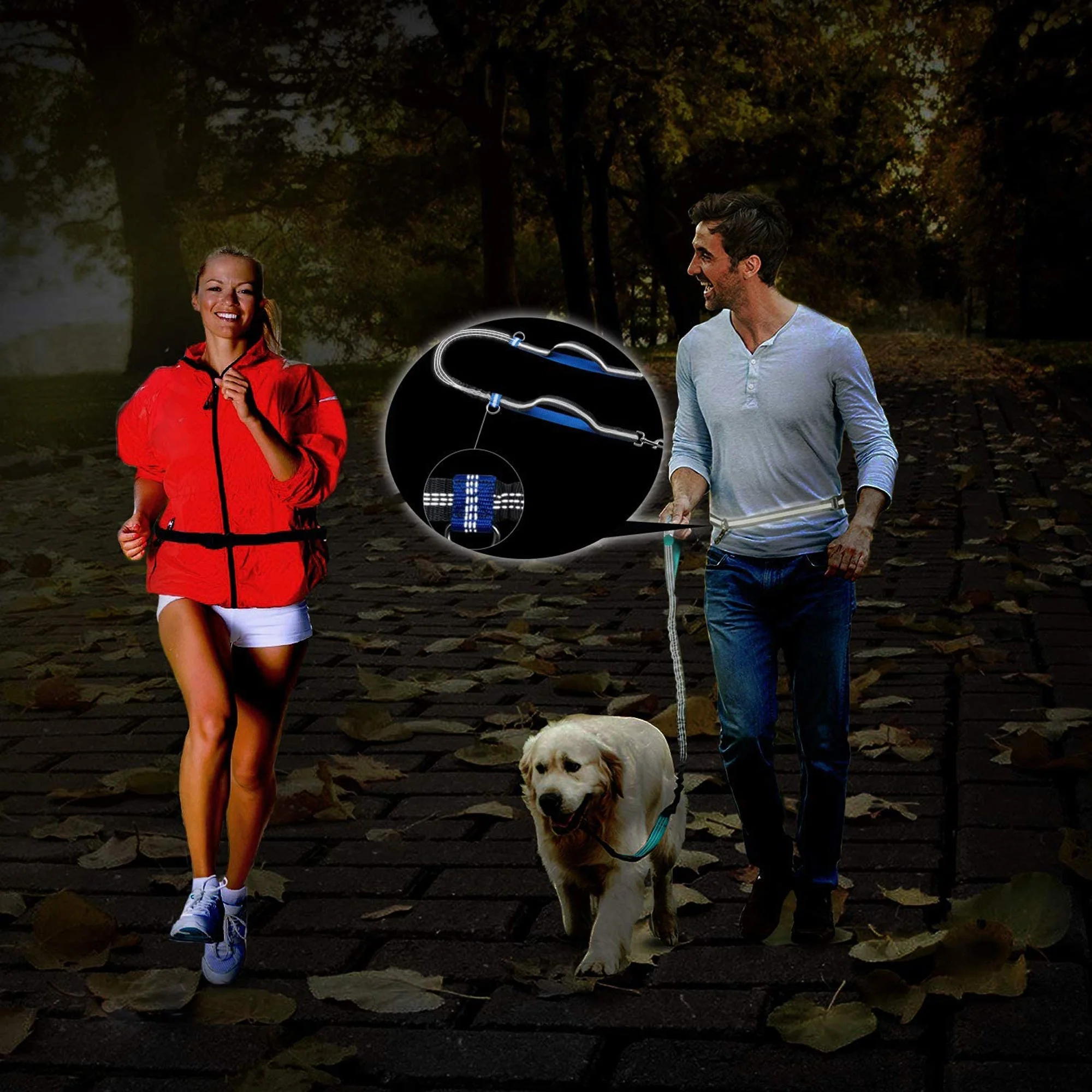 Jespet Bungee Reflective Leash - Image 7