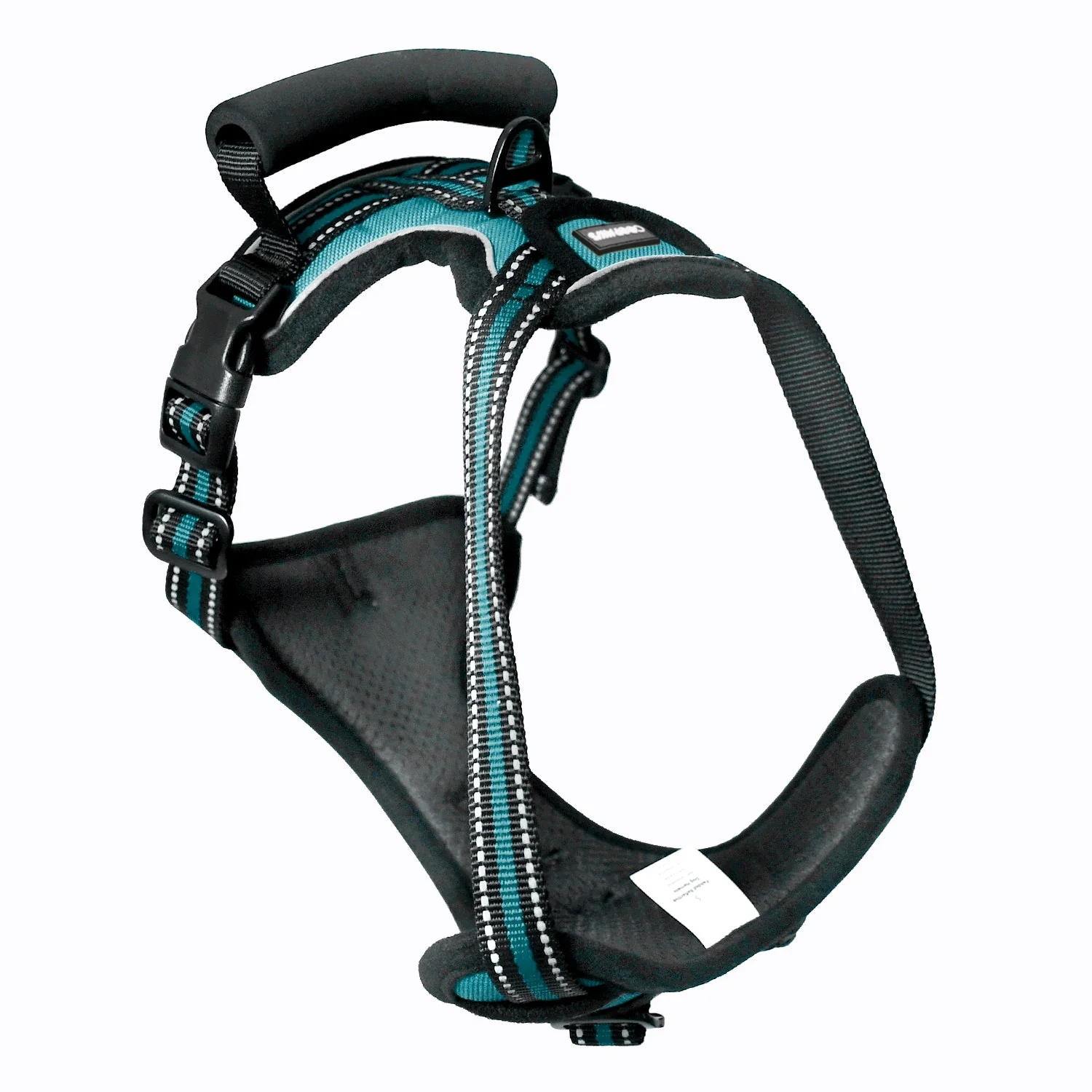 GOOPAWS Padded Reflective Pet Dog Harness, Lightweight Ripstop, Blue - Image 9