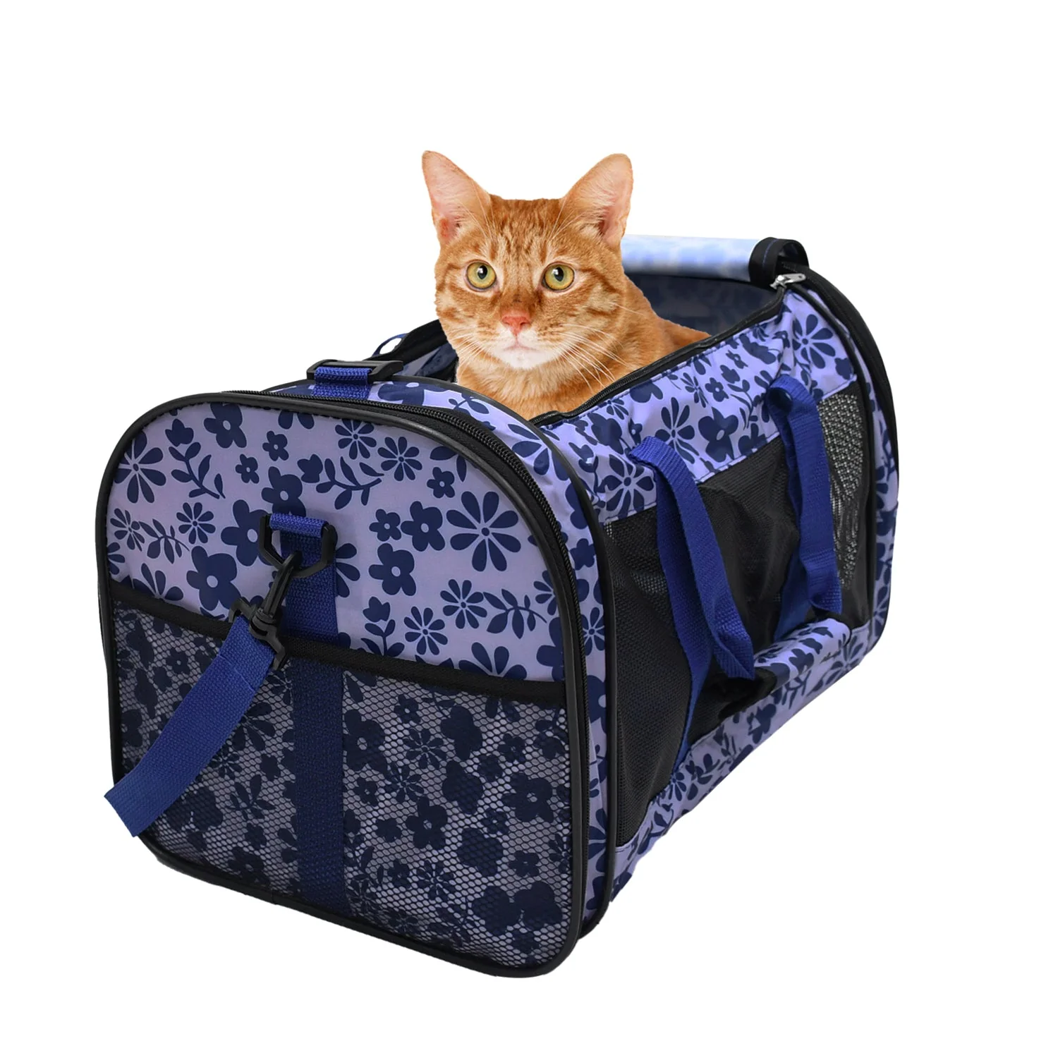 GOOPAWS Soft-Sided Travel Small Dog & Cat Carrier Bag - Image 22