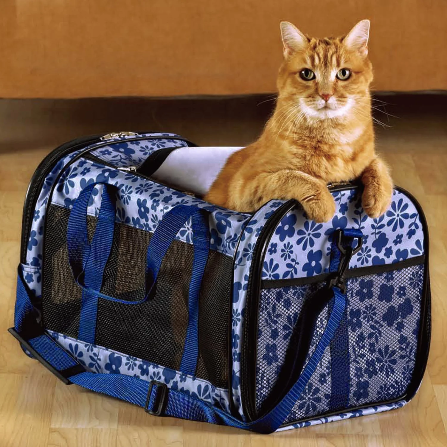 GOOPAWS Soft-Sided Travel Small Dog & Cat Carrier Bag - Image 26