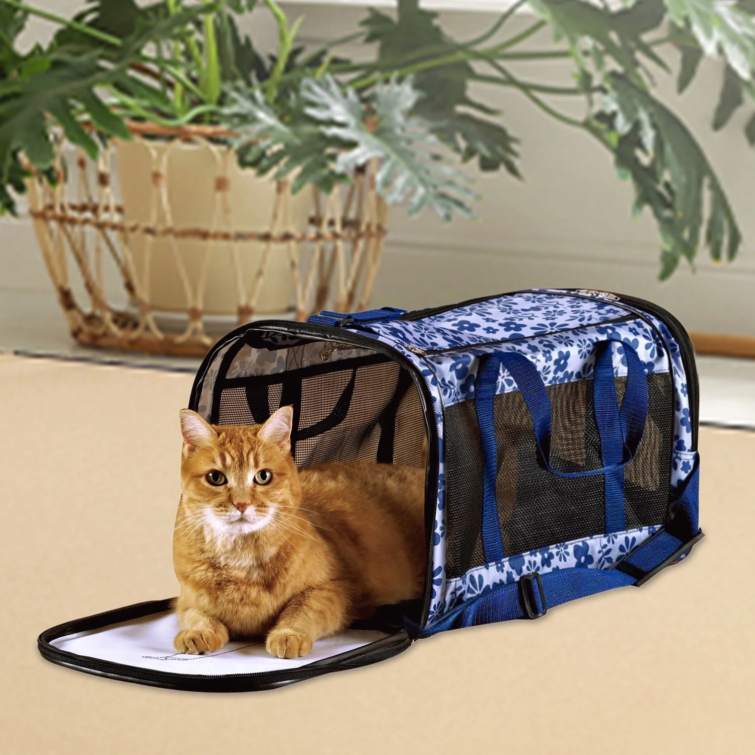 GOOPAWS Soft-Sided Travel Small Dog & Cat Carrier Bag - Image 27