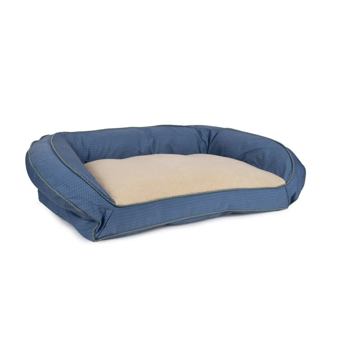 GreenDog Bolster Bed- Checkered Wave - Image 4