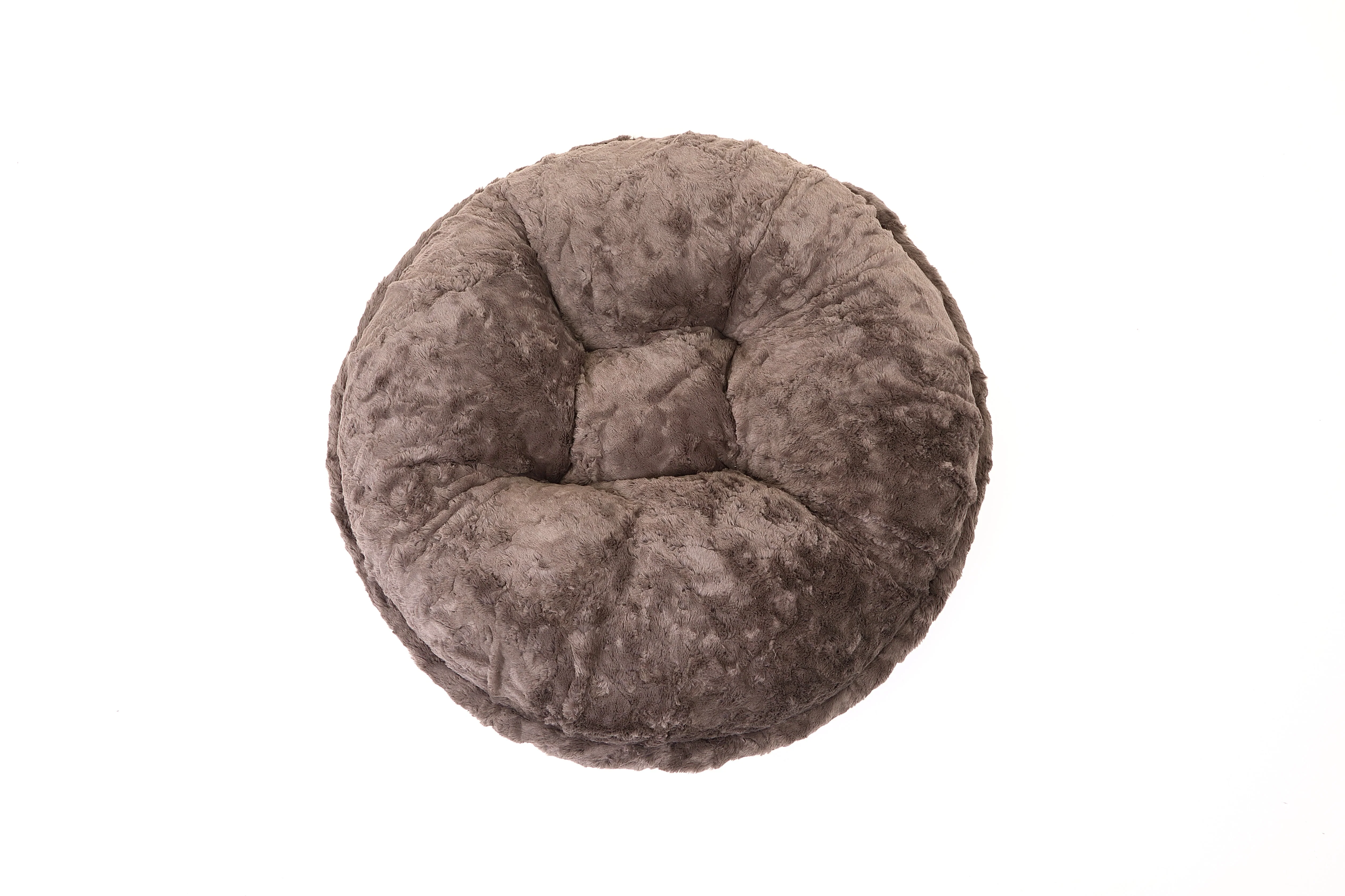 Grey Mink Bagel Bed - Image 3