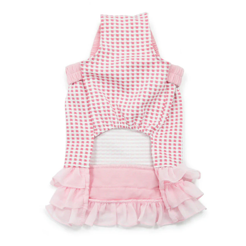 Halter Woven Dress - Image 3