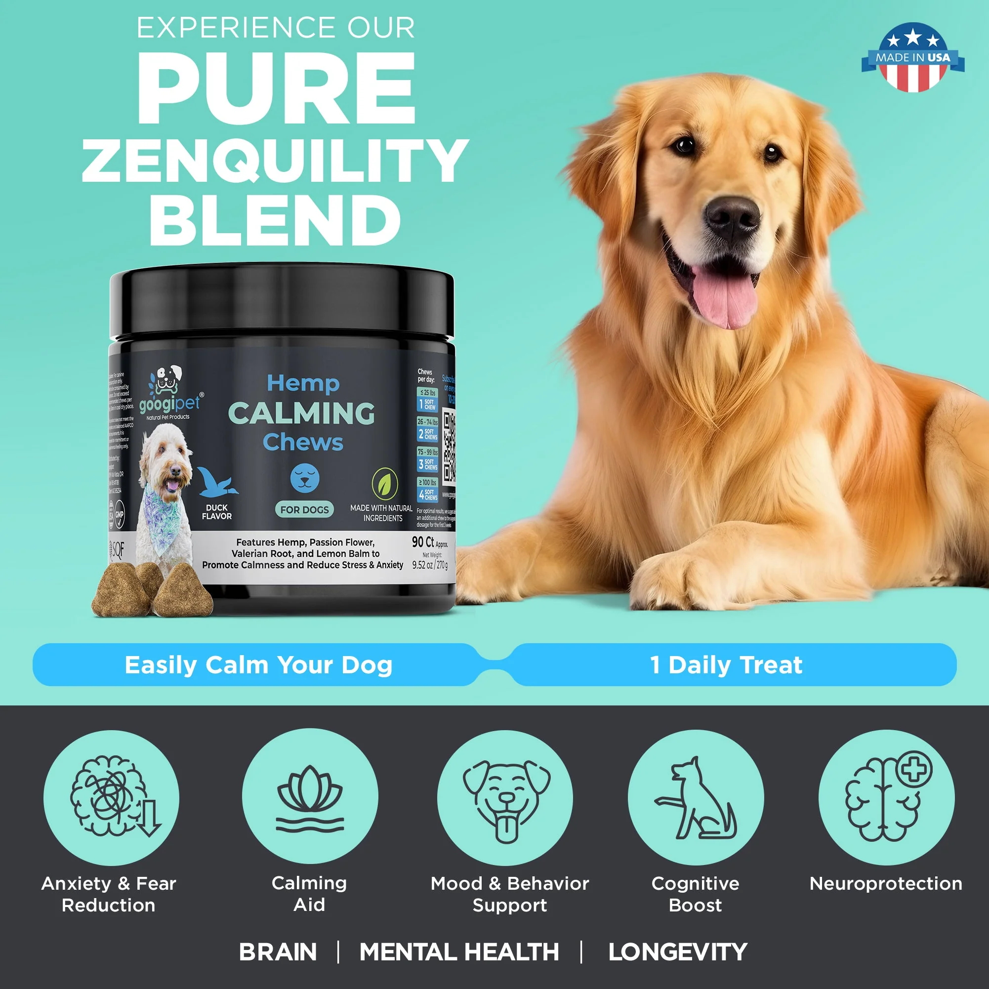 Hemp Calming Chews for Dogs - Image 4