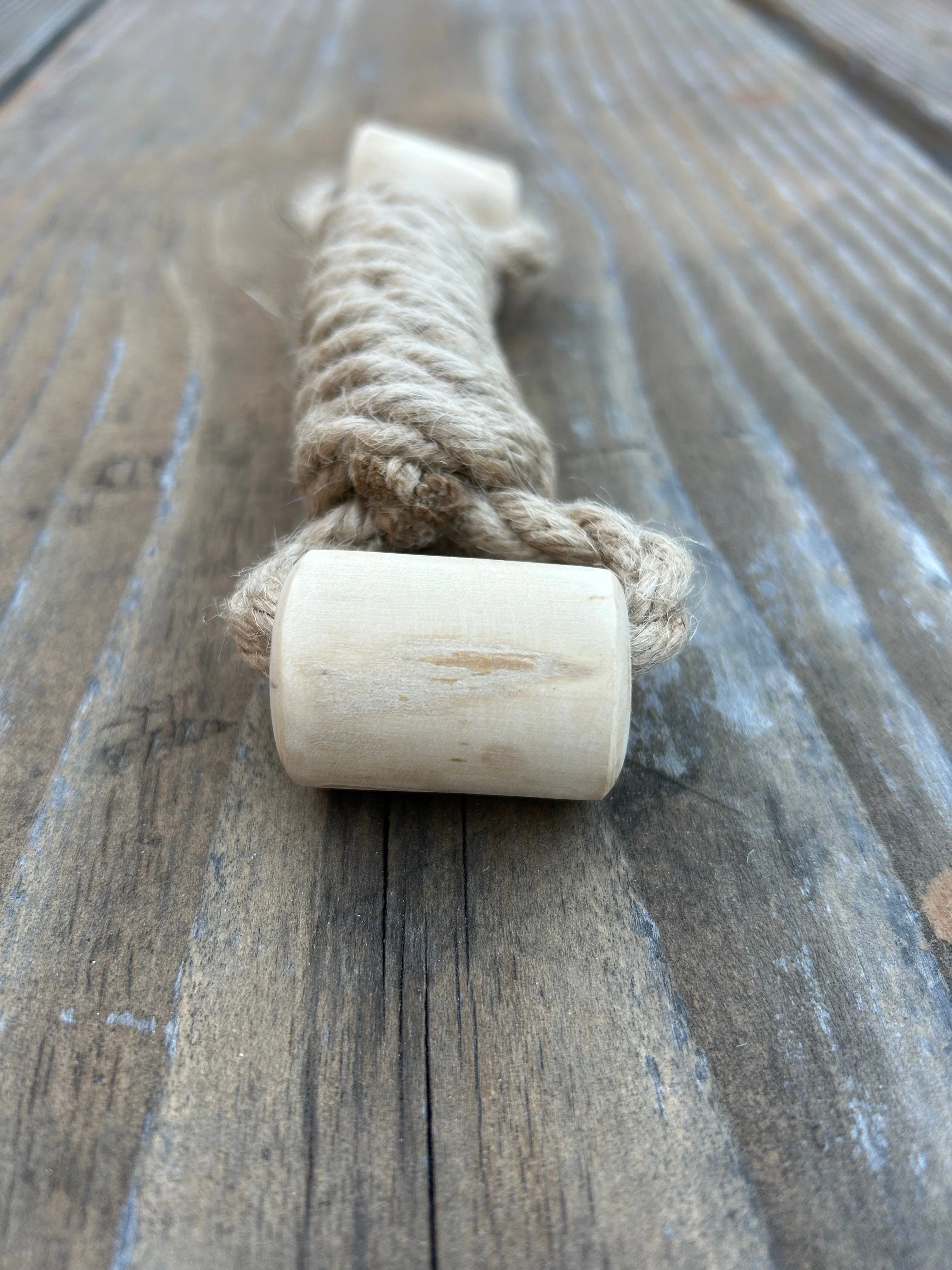 hemp rope + coffee wood toy - Image 13