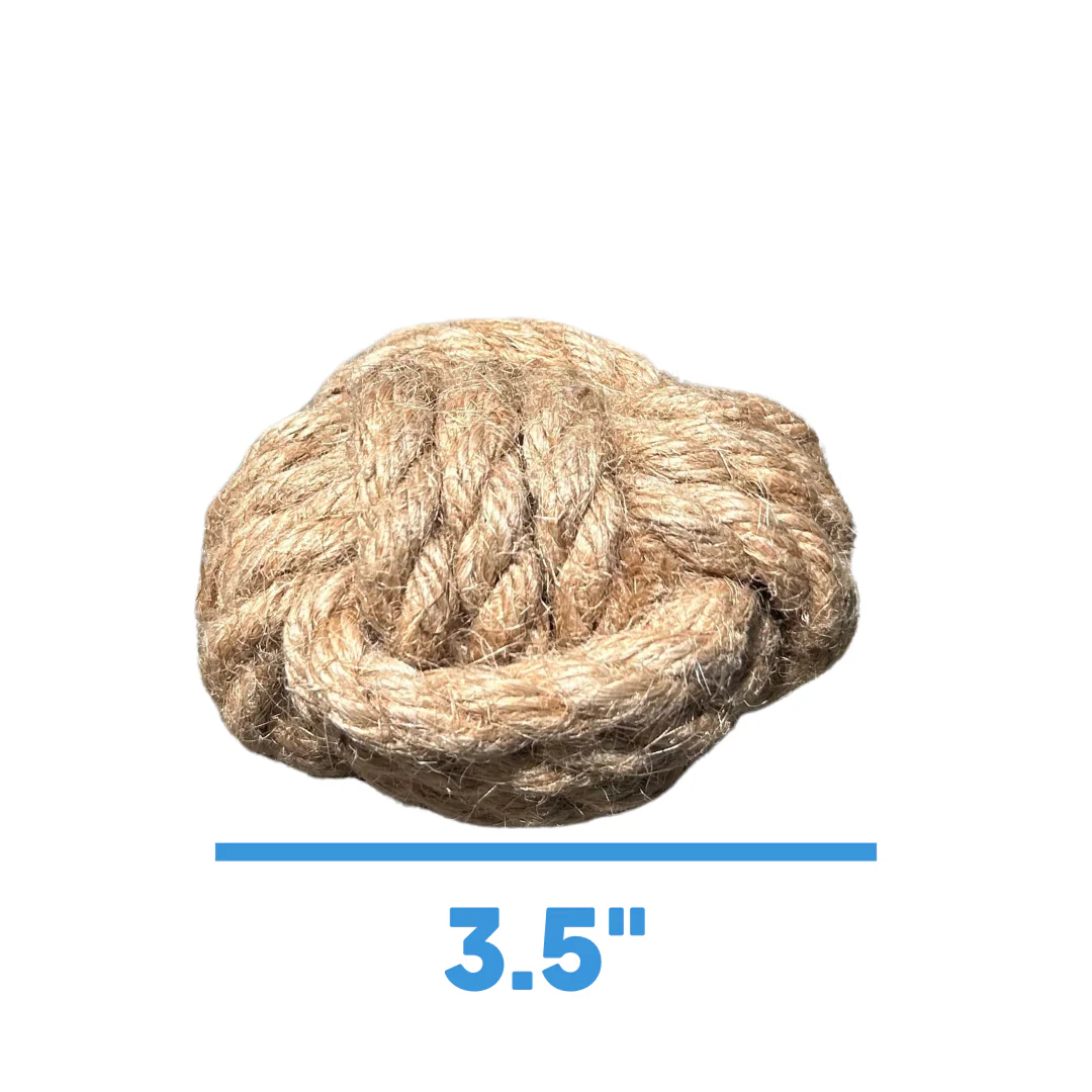 hemp rope dog tug toy - Image 5
