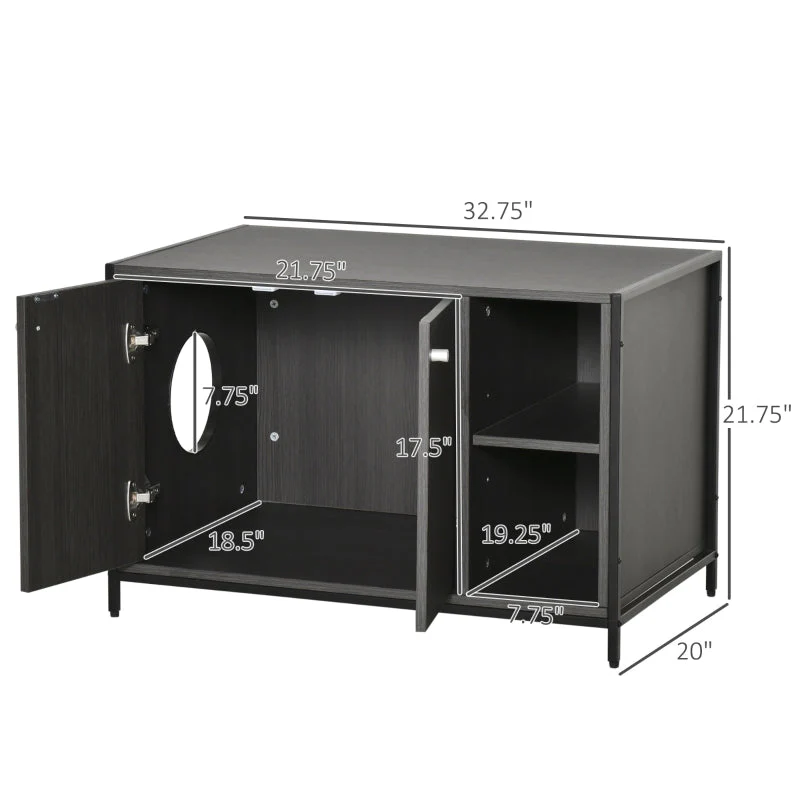 Hidden Cat Litter Box Enclosure - Image 11