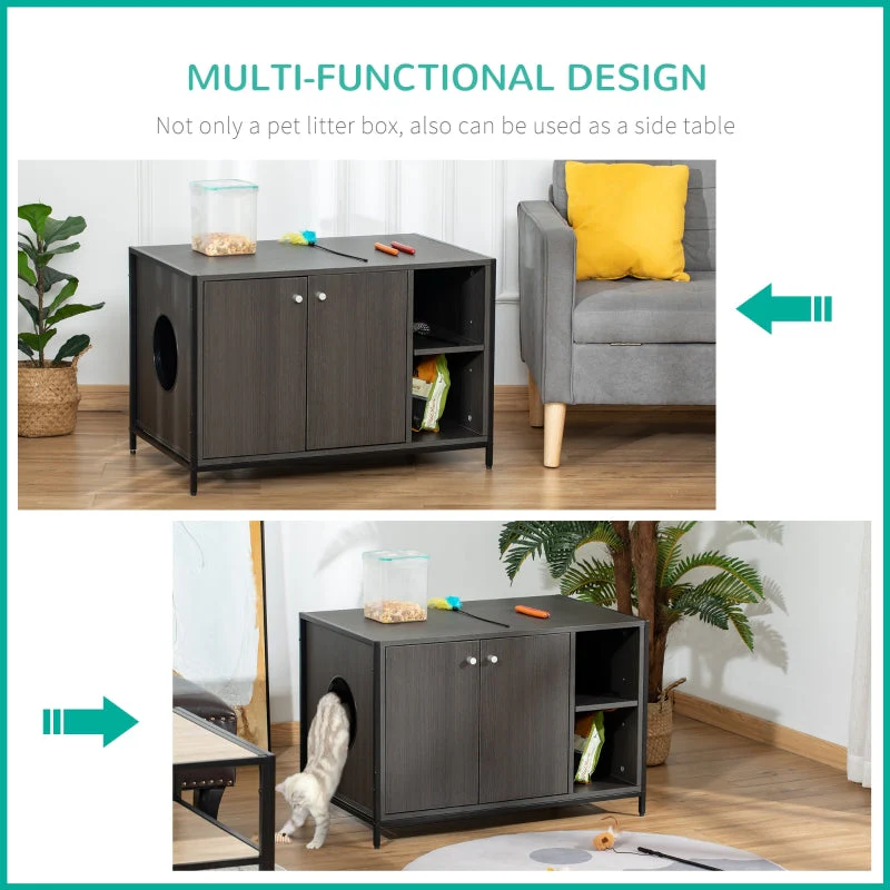 Hidden Cat Litter Box Enclosure - Image 13