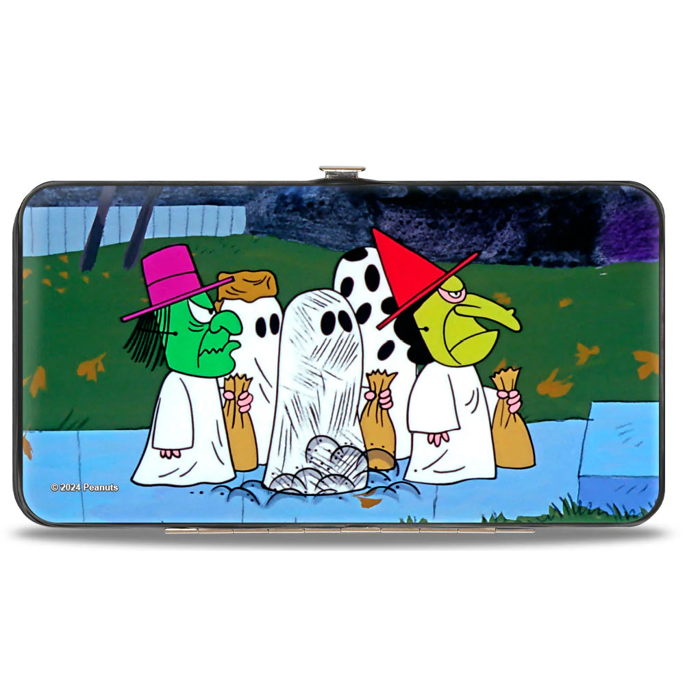 Hinged Wallet - Peanuts Gang Halloween Trick or Treat Group Pose - Image 2
