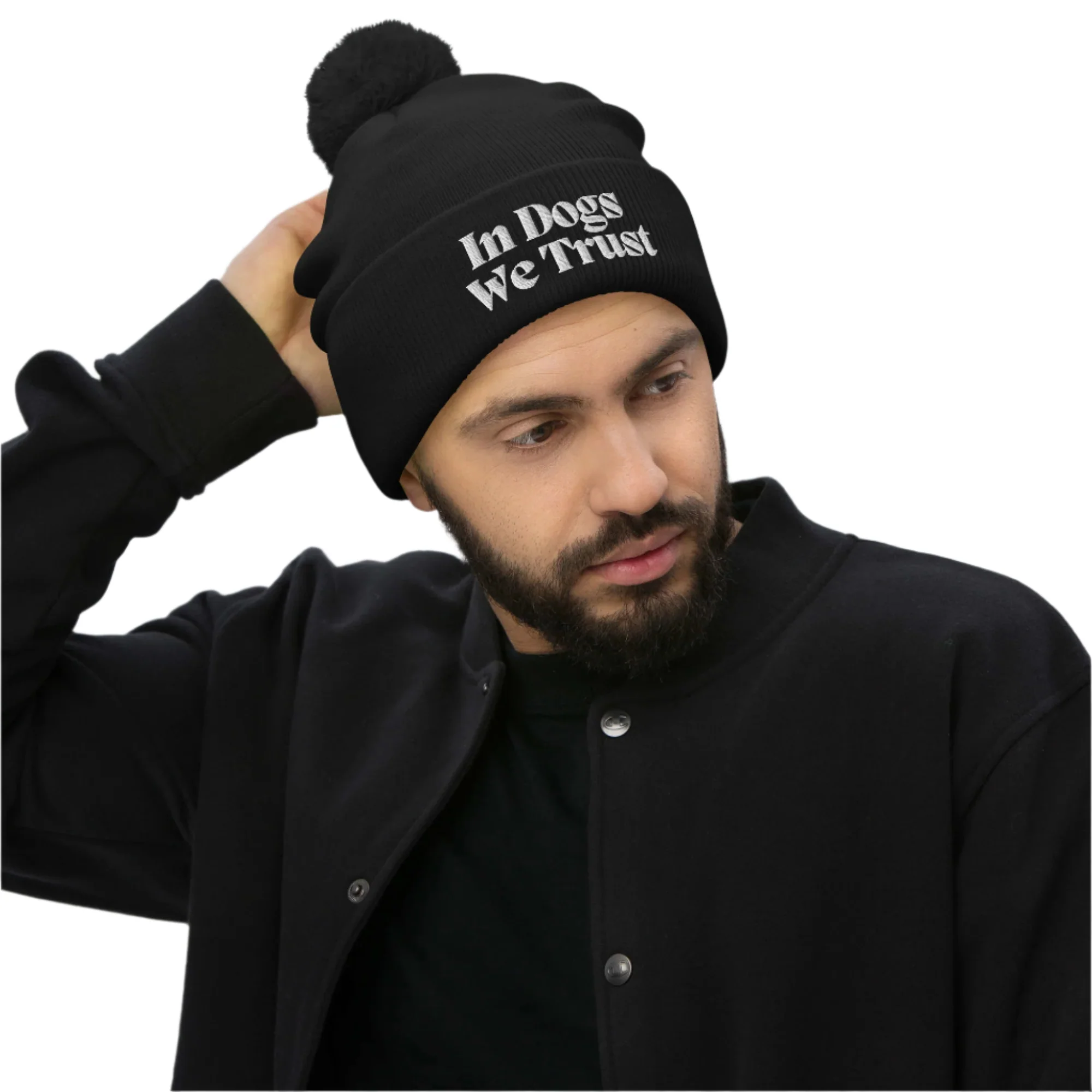 In Dogs We Trust Beanie - Image 5