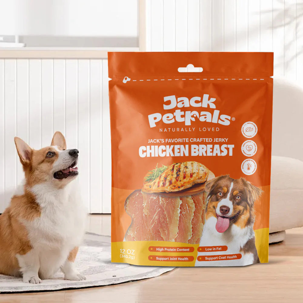 Jack PetPals Handcrafted Jerky Chicken Breast Dog Treats (12oz) - Image 3